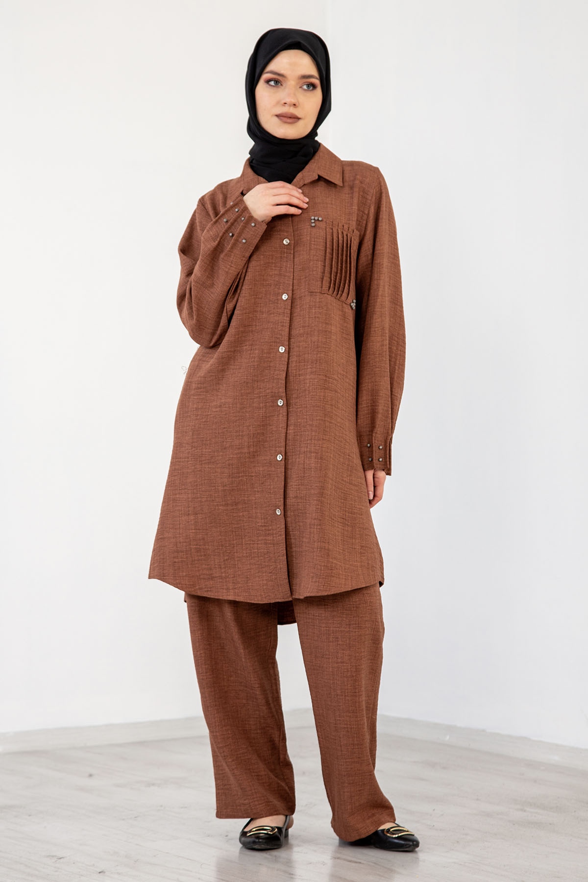 5577 Cepli Bb Takim 44-50 - Kiremit - 1