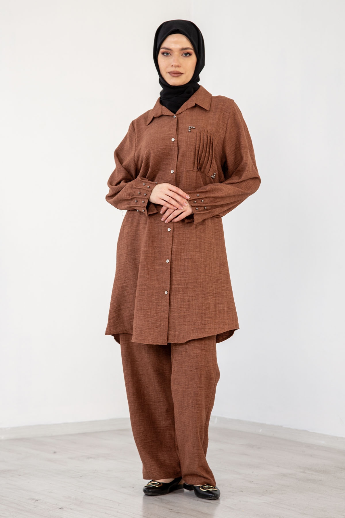 5577 Cepli Bb Takim 44-50 - Kiremit - 2