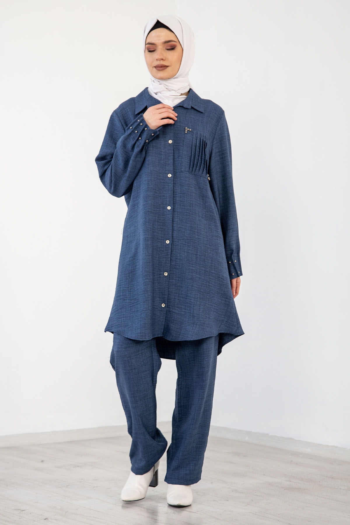 5577 Cepli Bb Takim 44-50 - Mavi - 1