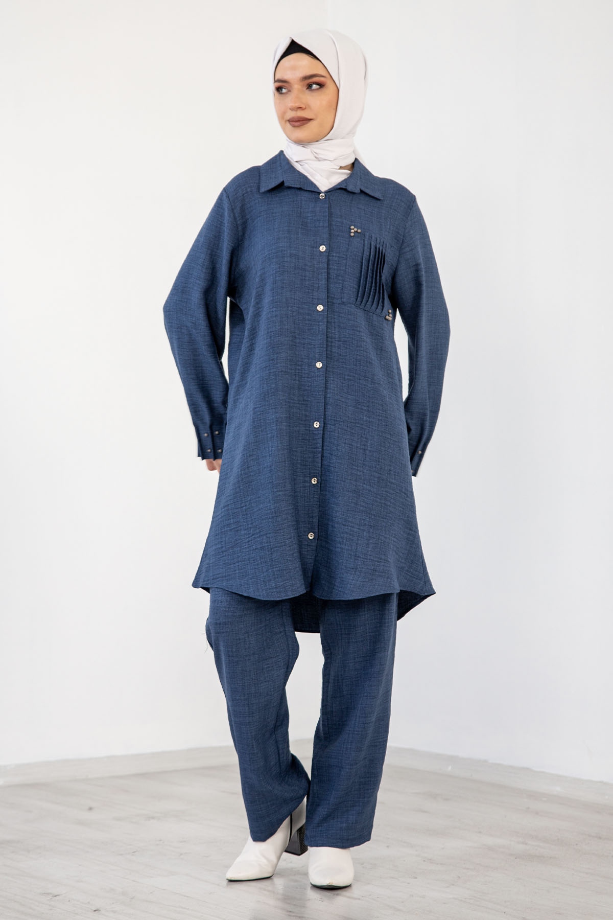 5577 Cepli Bb Takim 44-50 - Mavi - 2