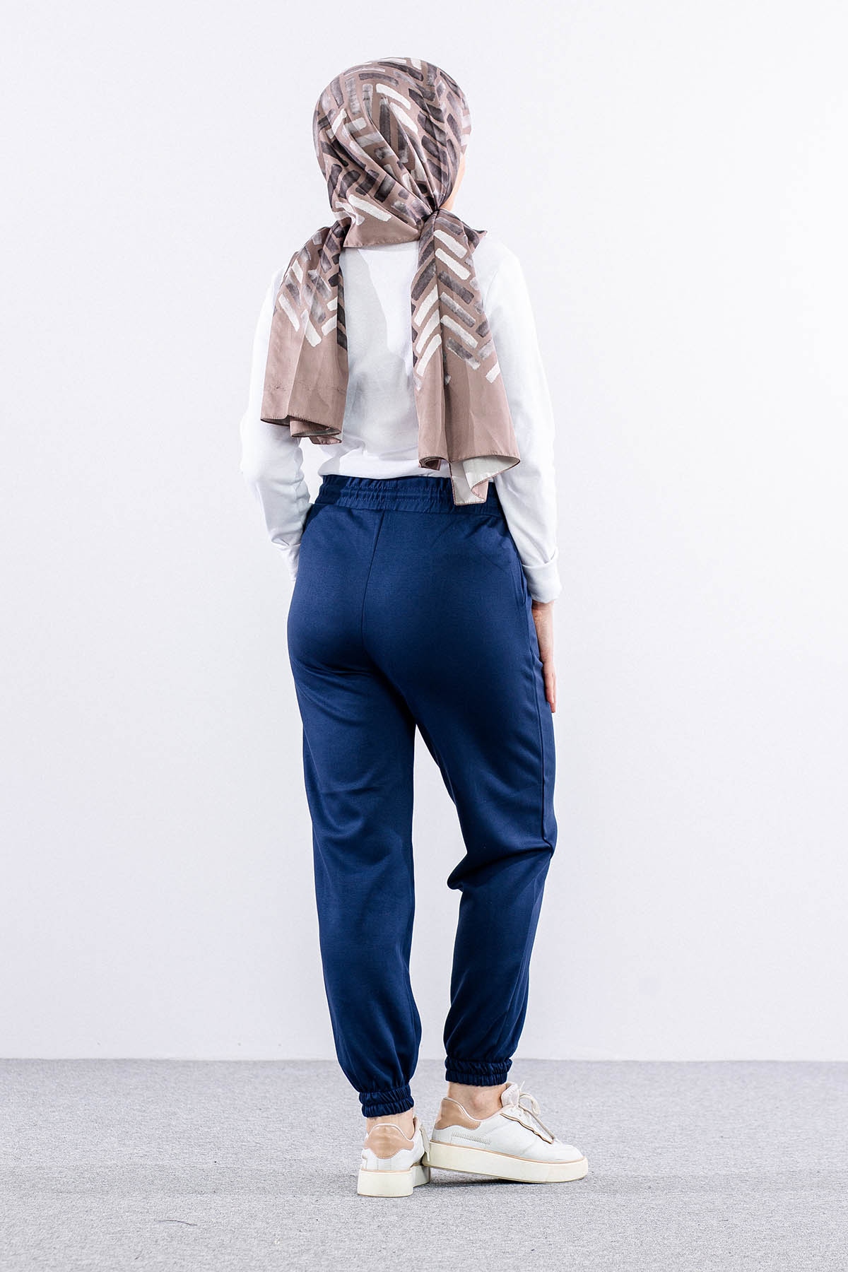 5631 Spor Pantolon 38-44 - Lacivert - 4