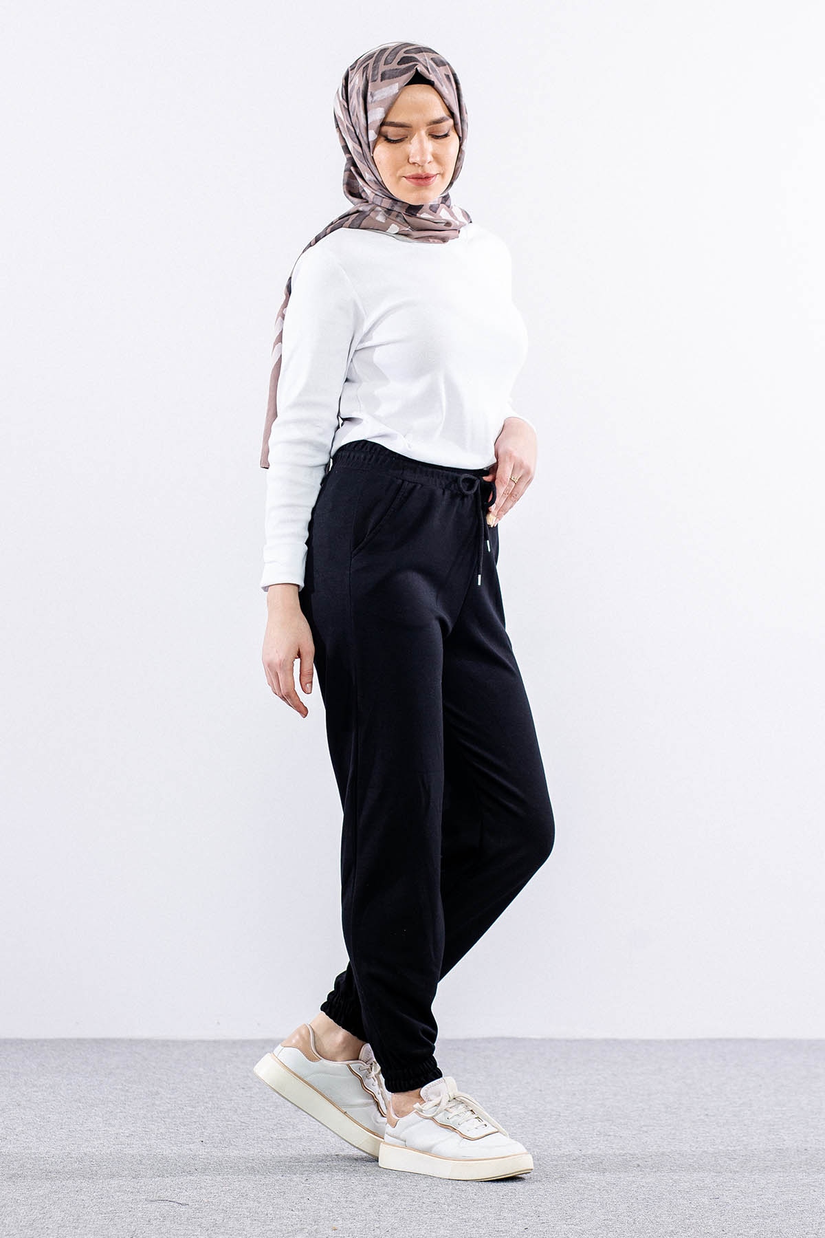 5631 Spor Pantolon 38-44 - Siyah - 2