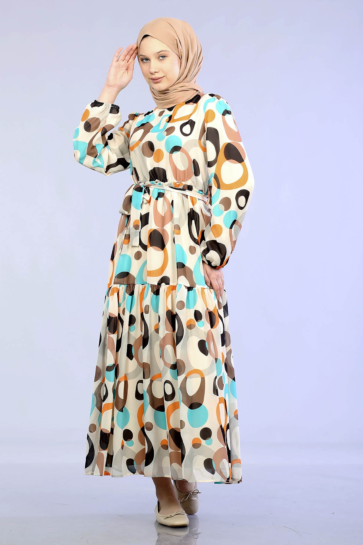 5665 Oval D. Elbise 38-46 - Mint - 3