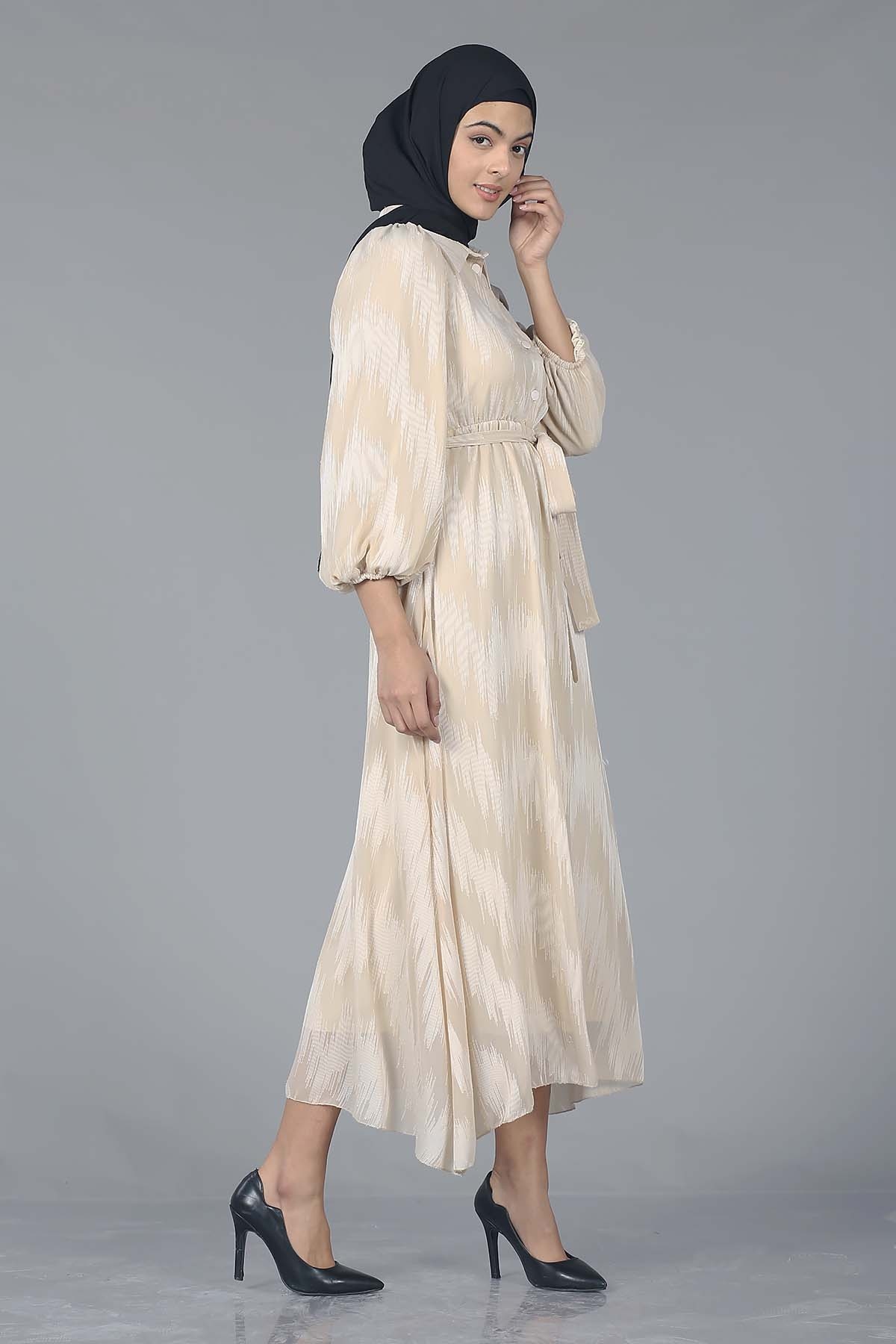 5667 Elbise 38-44 - Tas - 3