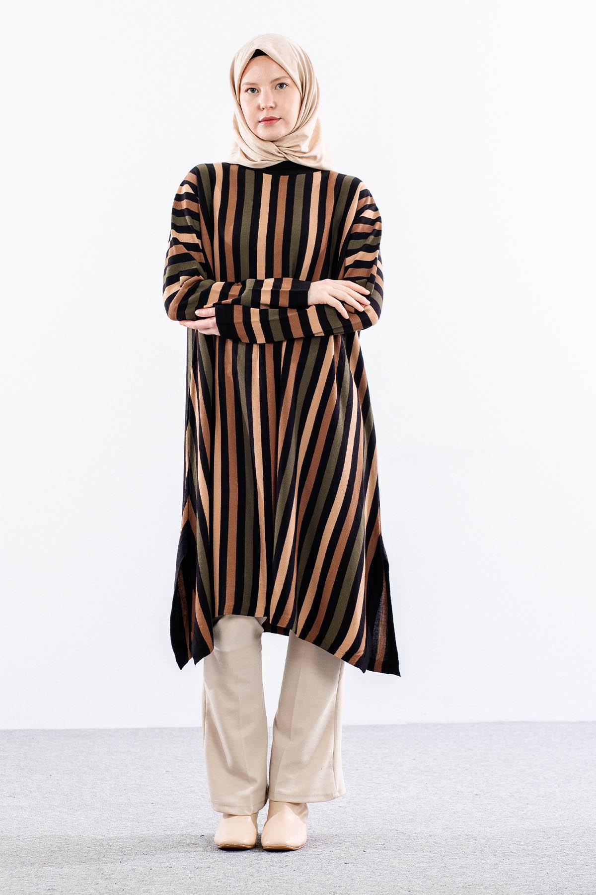 5675 Triko Panço Tek - Siyah - 1