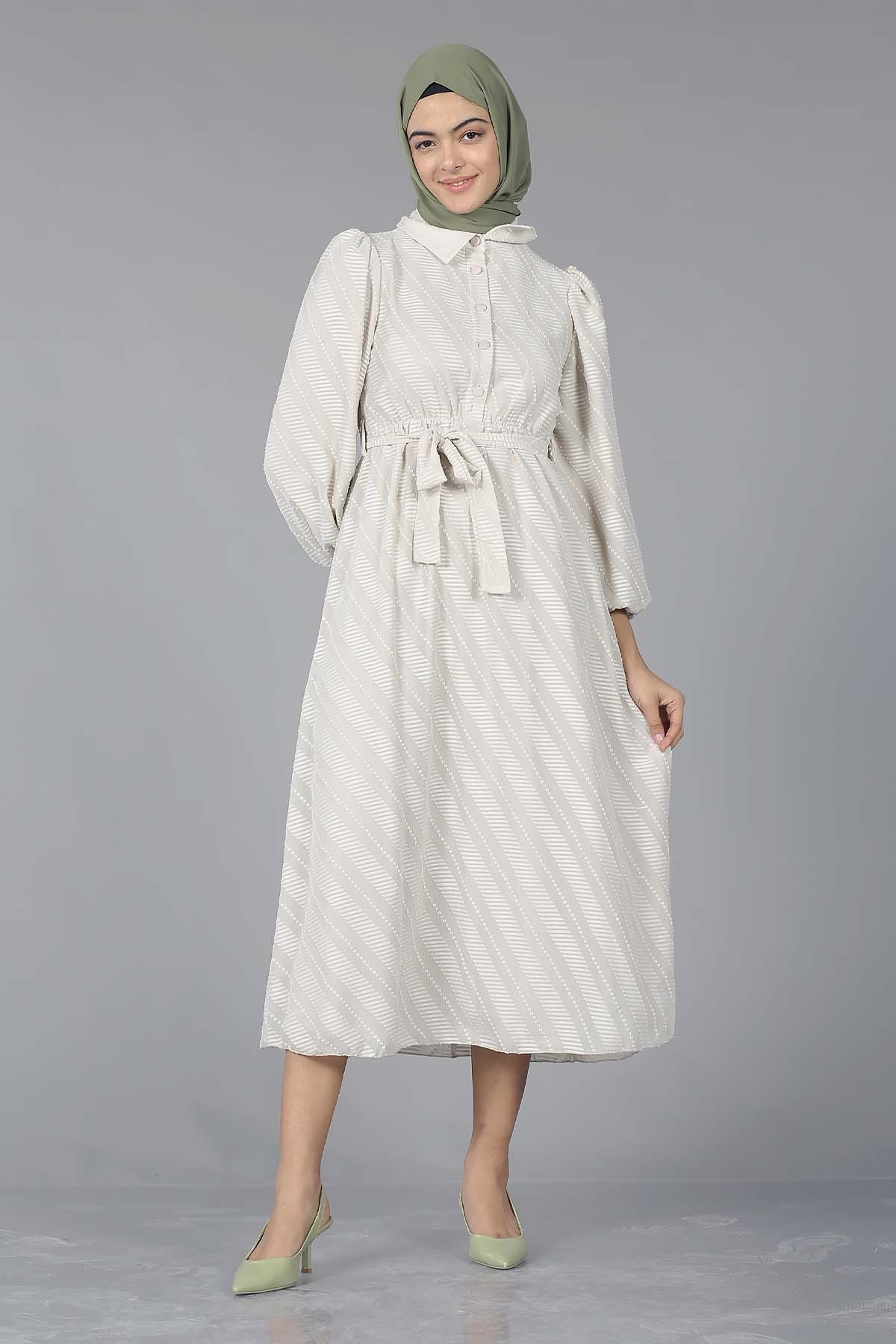 5683 Elbise 38-44 - Tas - 1