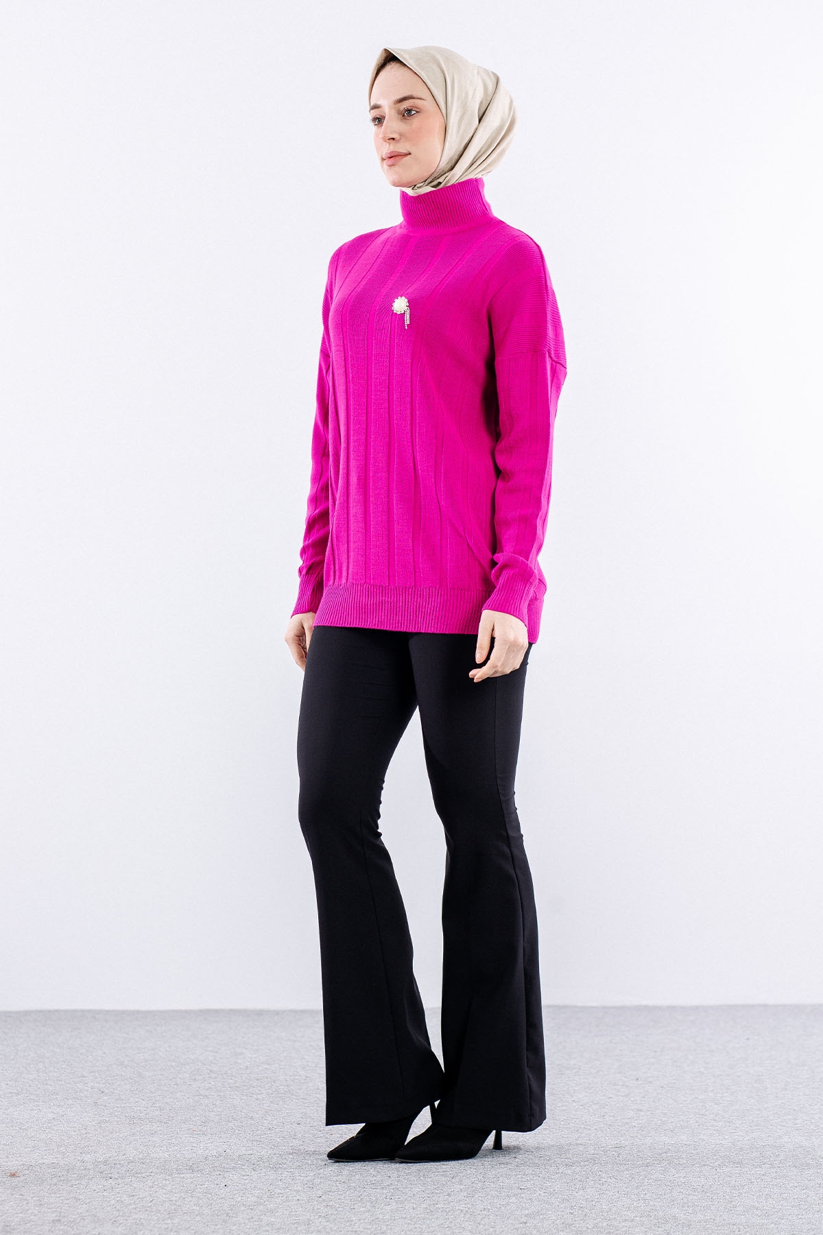 59 Triko Kazak Tek - Fusya - 2