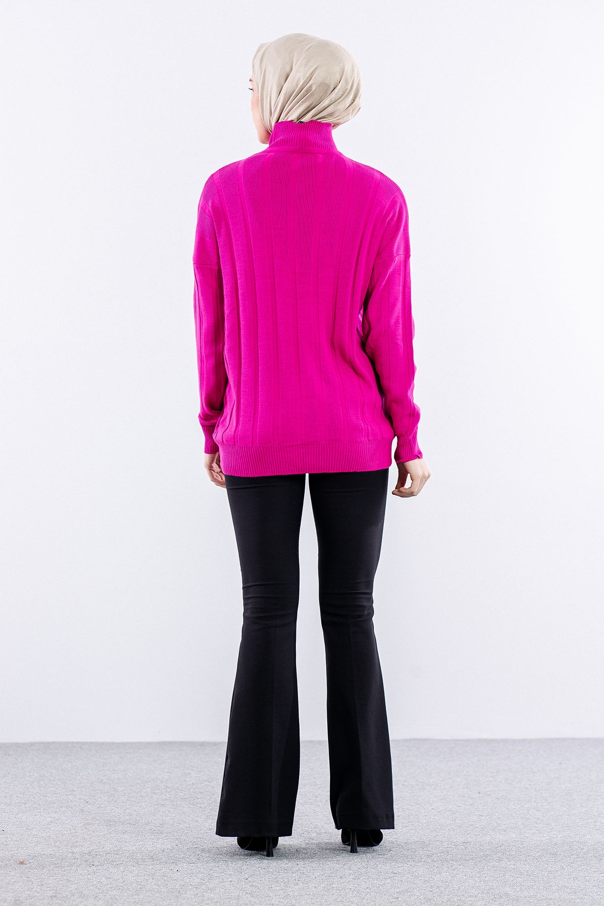 59 Triko Kazak Tek - Fusya - 4