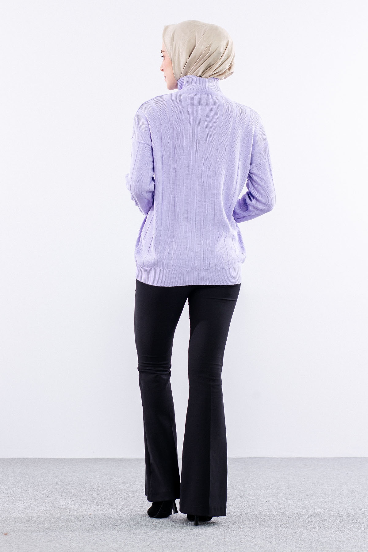 59 Triko Kazak Tek - Lila - 4