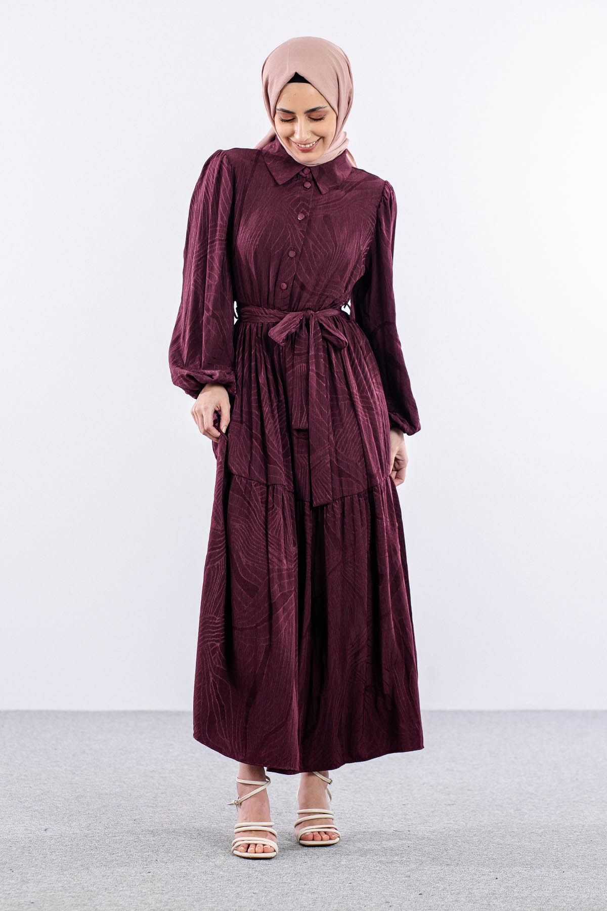 5916 Elbise 38-44 Dsn - Murdum - 2