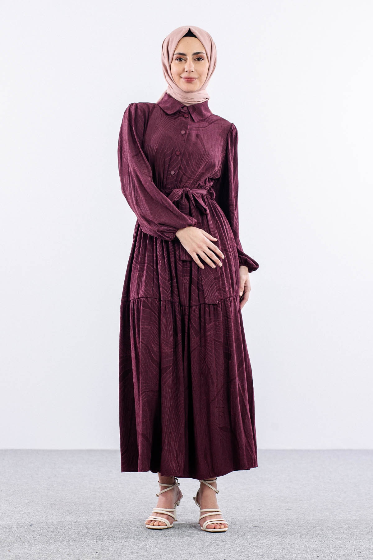 5916 Elbise 38-44 Dsn - Murdum - 4