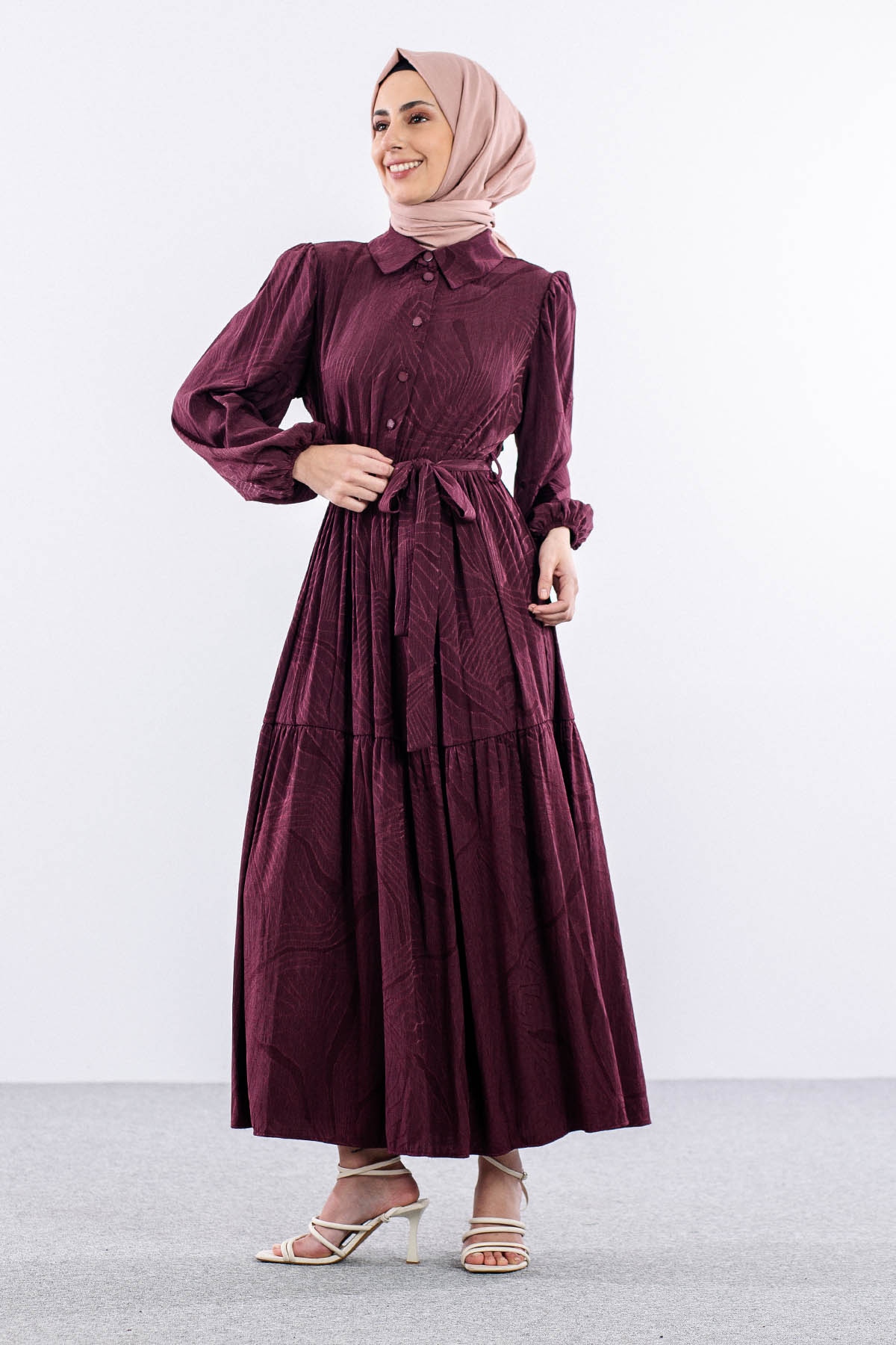 5916 Elbise 38-44 Dsn - Murdum - 5