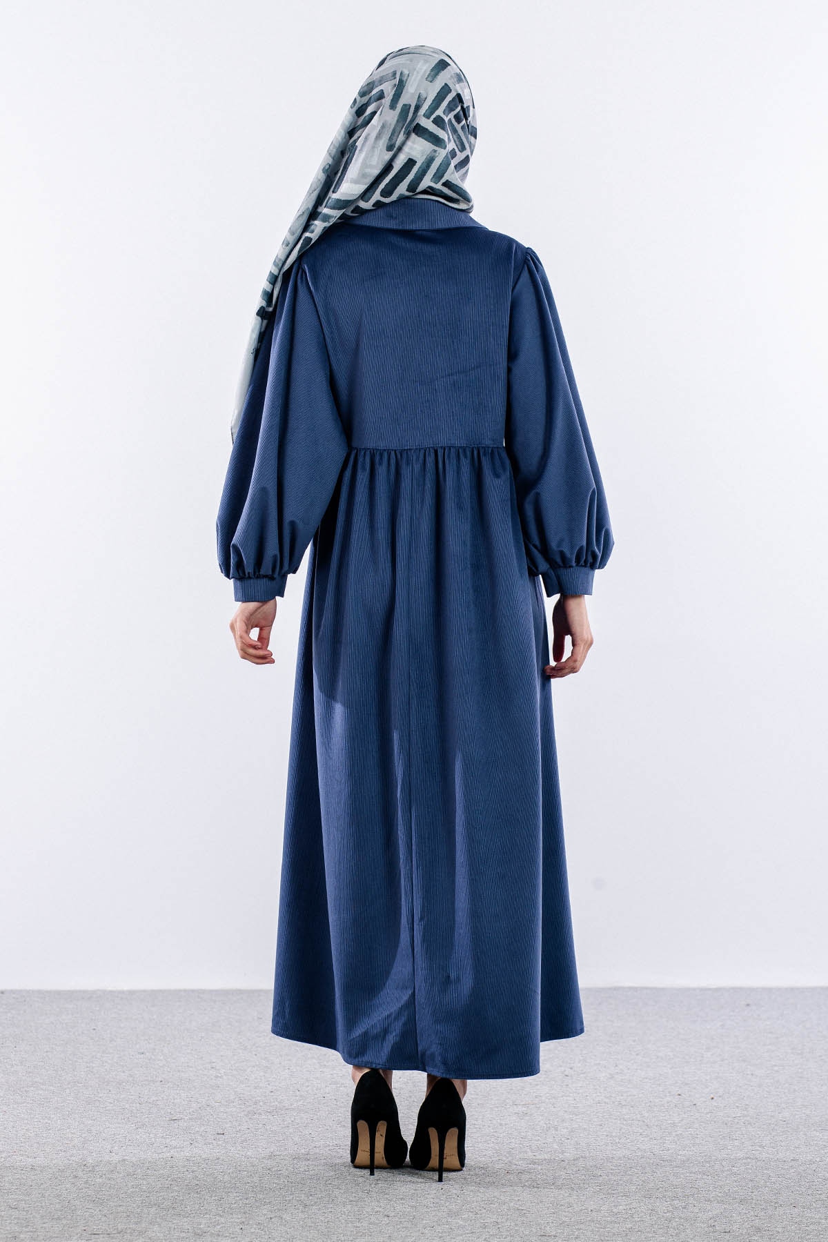 5944 Elbi̇se 38-44 Bagcikli - Mavi - 4