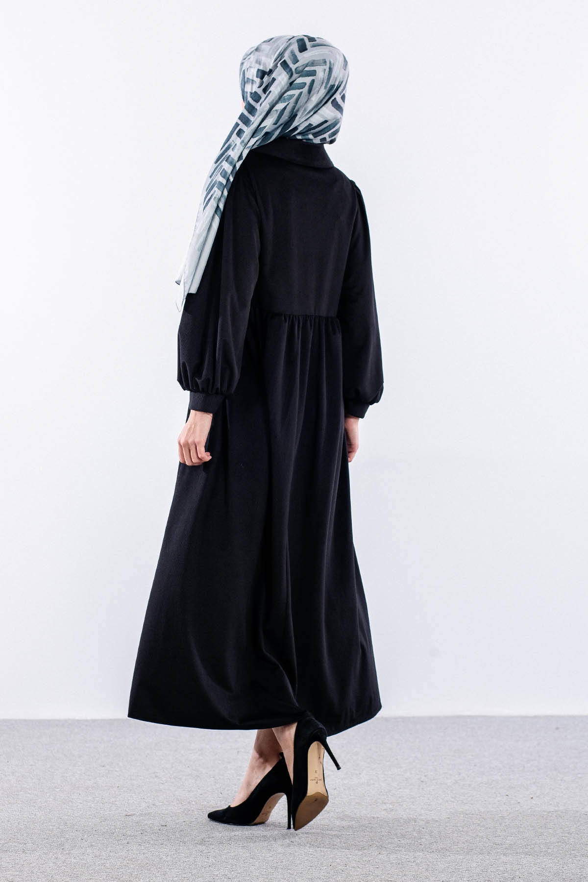 5944 Elbi̇se 38-44 Bagcikli - Siyah - 4