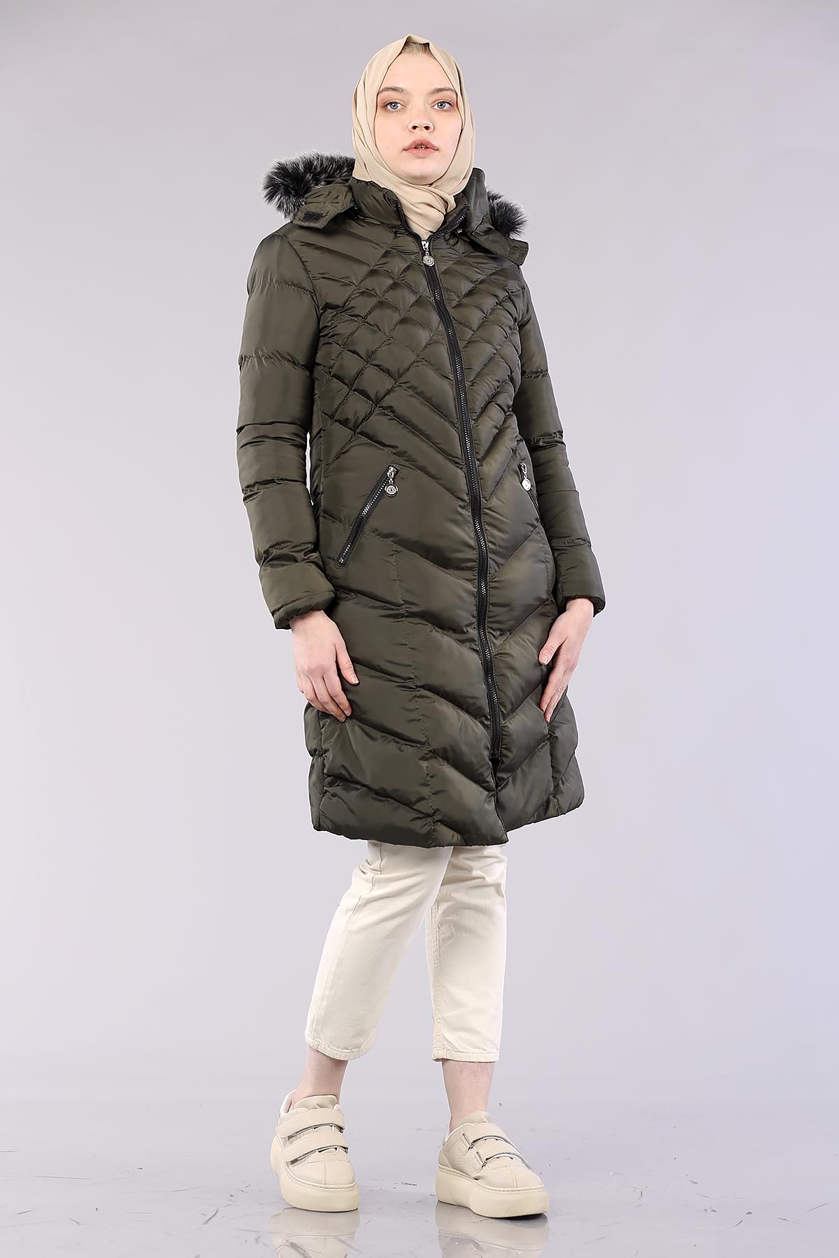 6 şişme Kaban 40-46 Baklava - Haki - 1