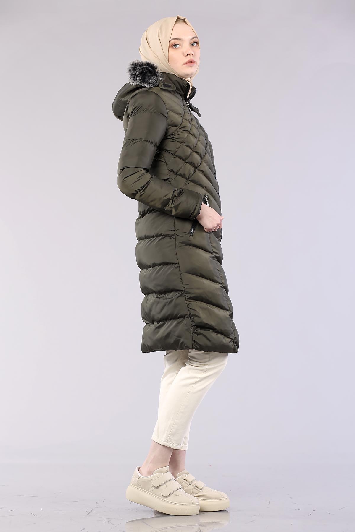 6 şişme Kaban 40-46 Baklava - Haki - 3