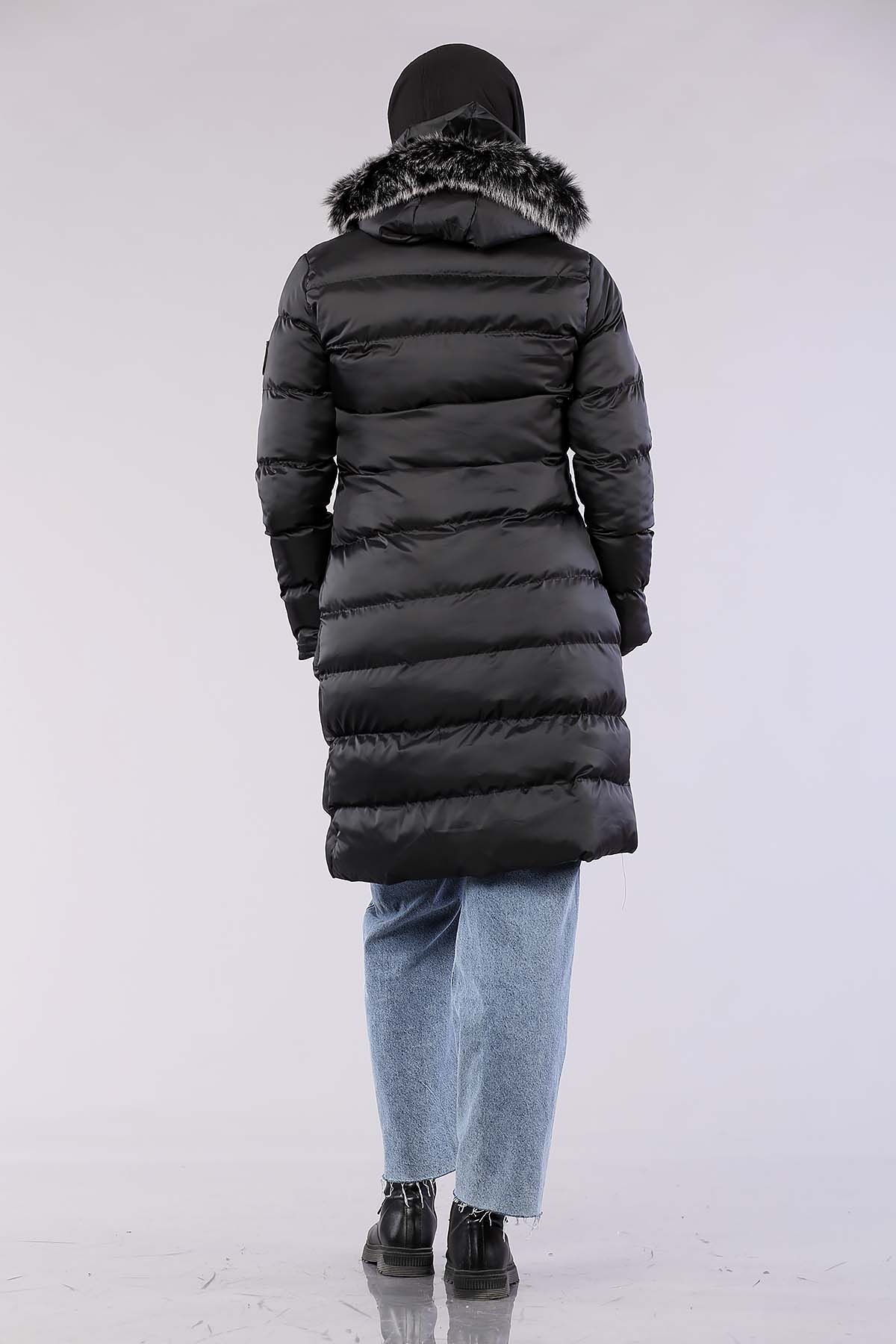 6 şişme Kaban 40-46 Baklava - Siyah - 4