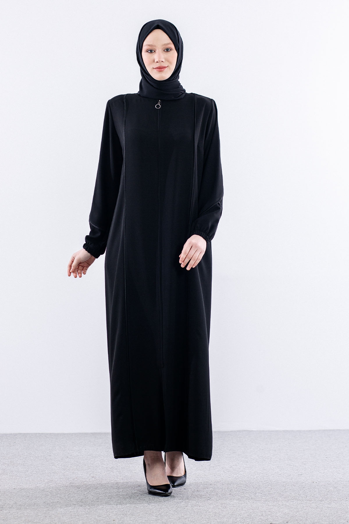 6011 Ferace 44-50 - Siyah - 1