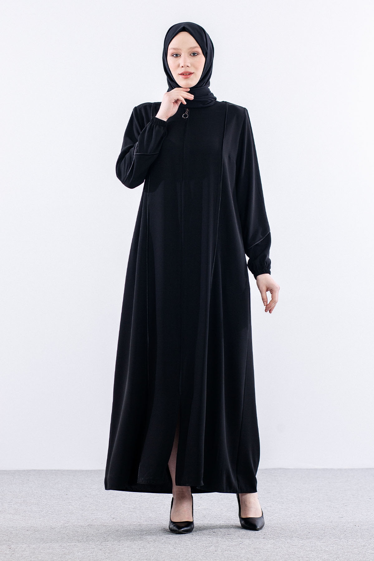 6011 Ferace 44-50 - Siyah - 2