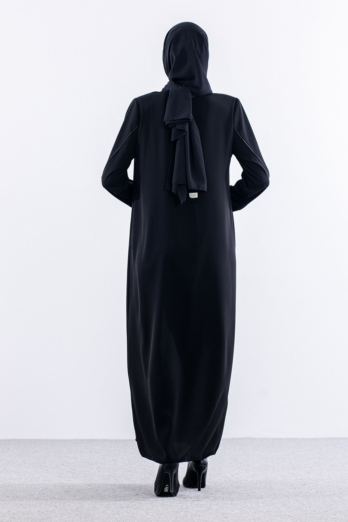 6011 Ferace 44-50 - Siyah - 5