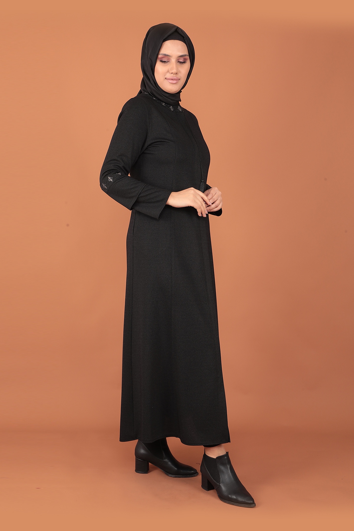 617 Maya Ferace 44-54 - Siyah - 3