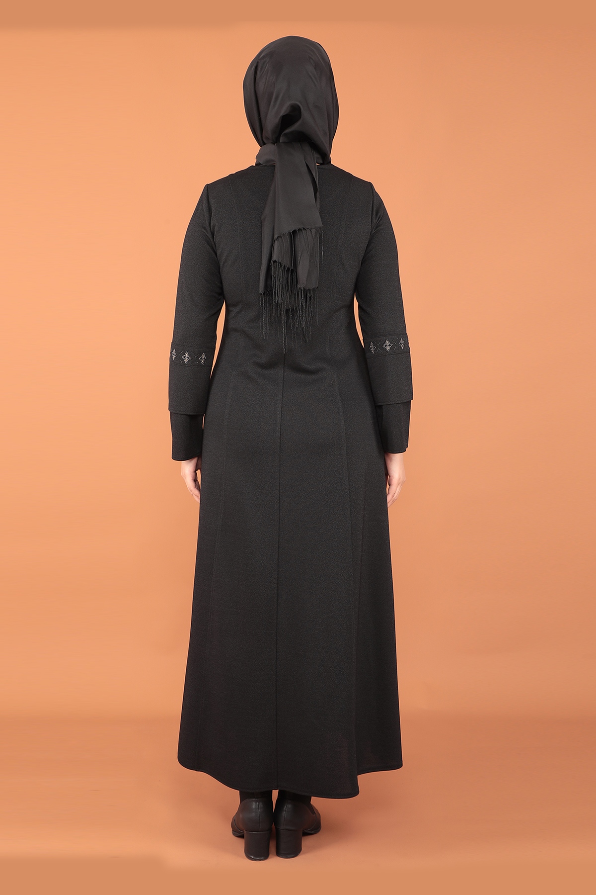 617 Maya Ferace 44-54 - Siyah - 6