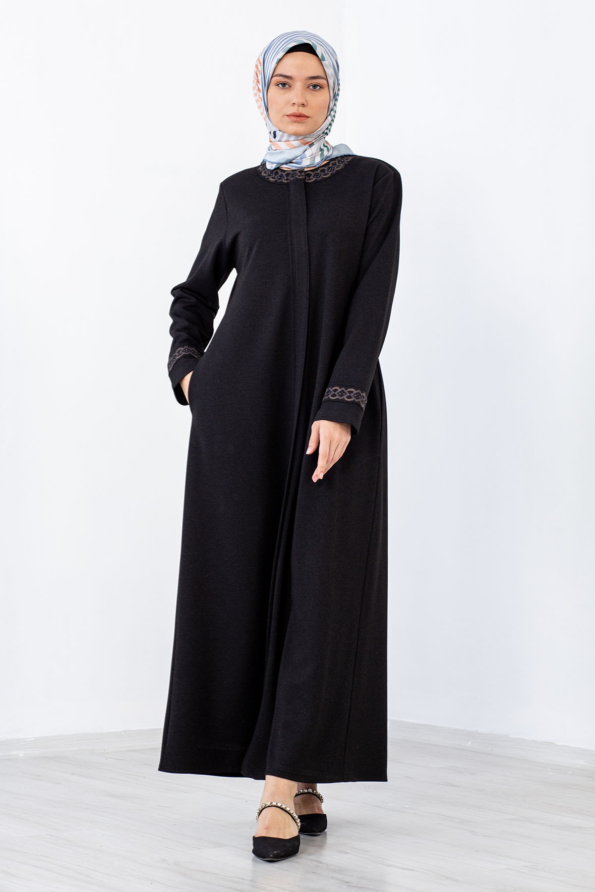 623 Ferace 46-56 - Siyah - 1