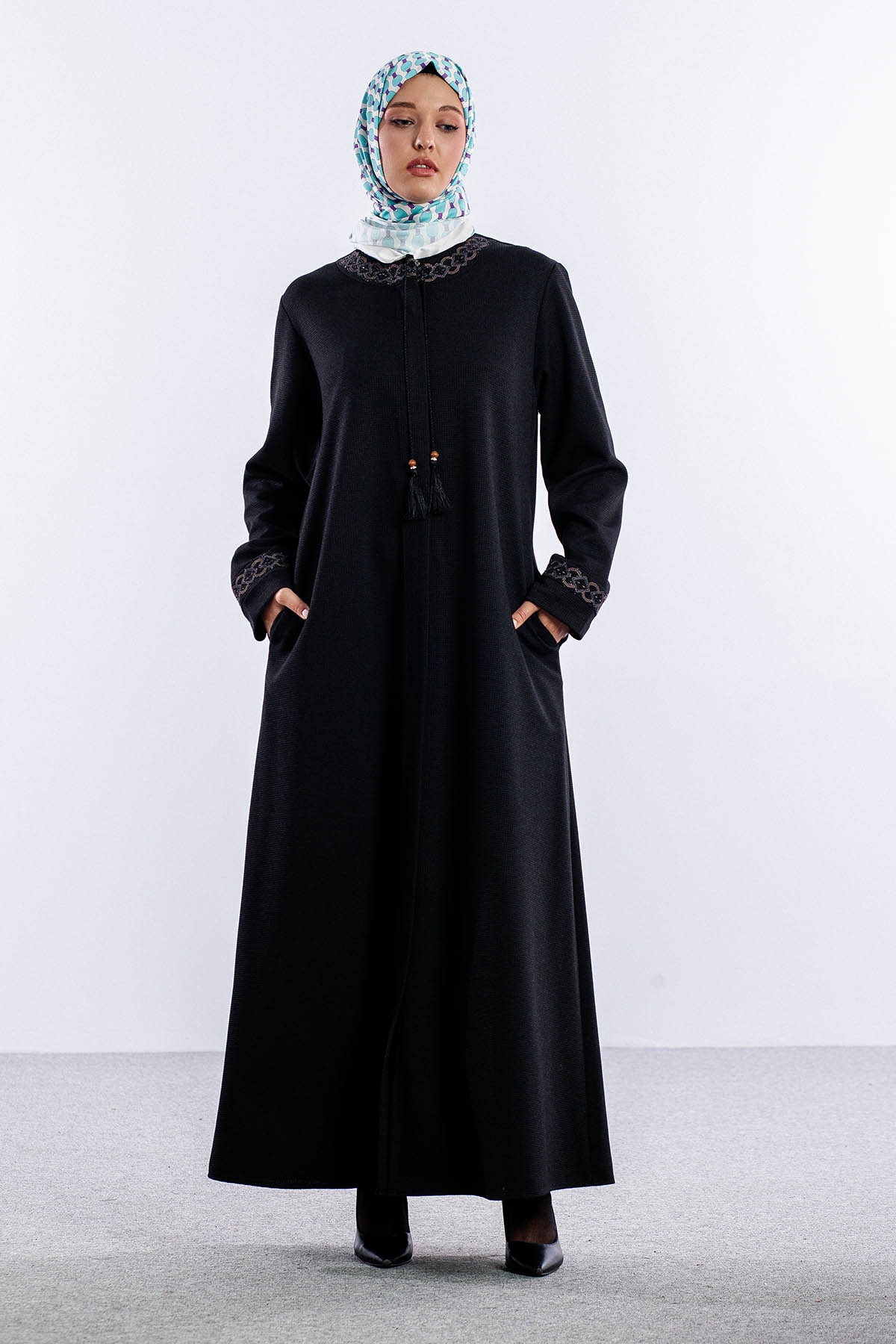 623 Ferace Bilge 46-56 - Siyah - 1