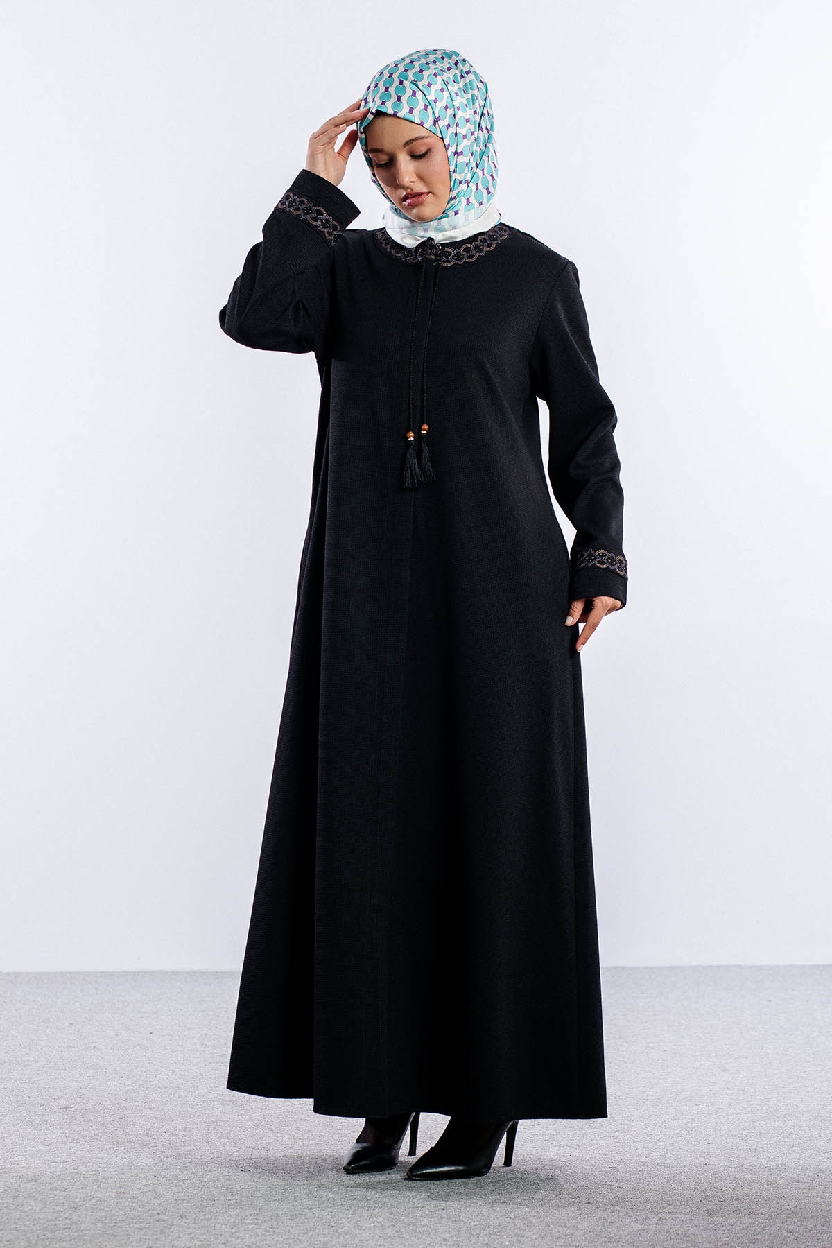 623 Ferace Bilge 46-56 - Siyah - 3