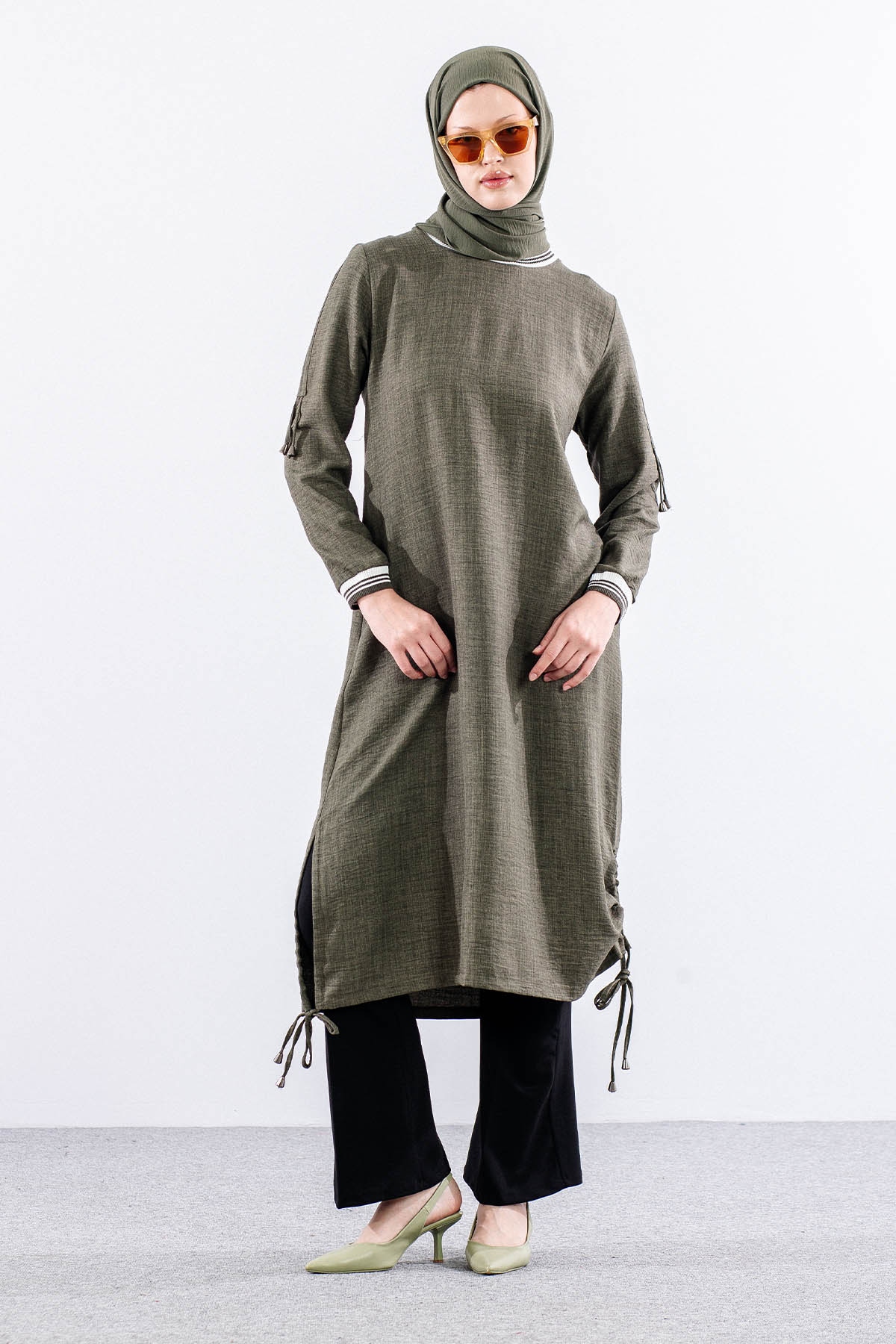 7016 Tunik 2-3-4-5 - Haki - 1