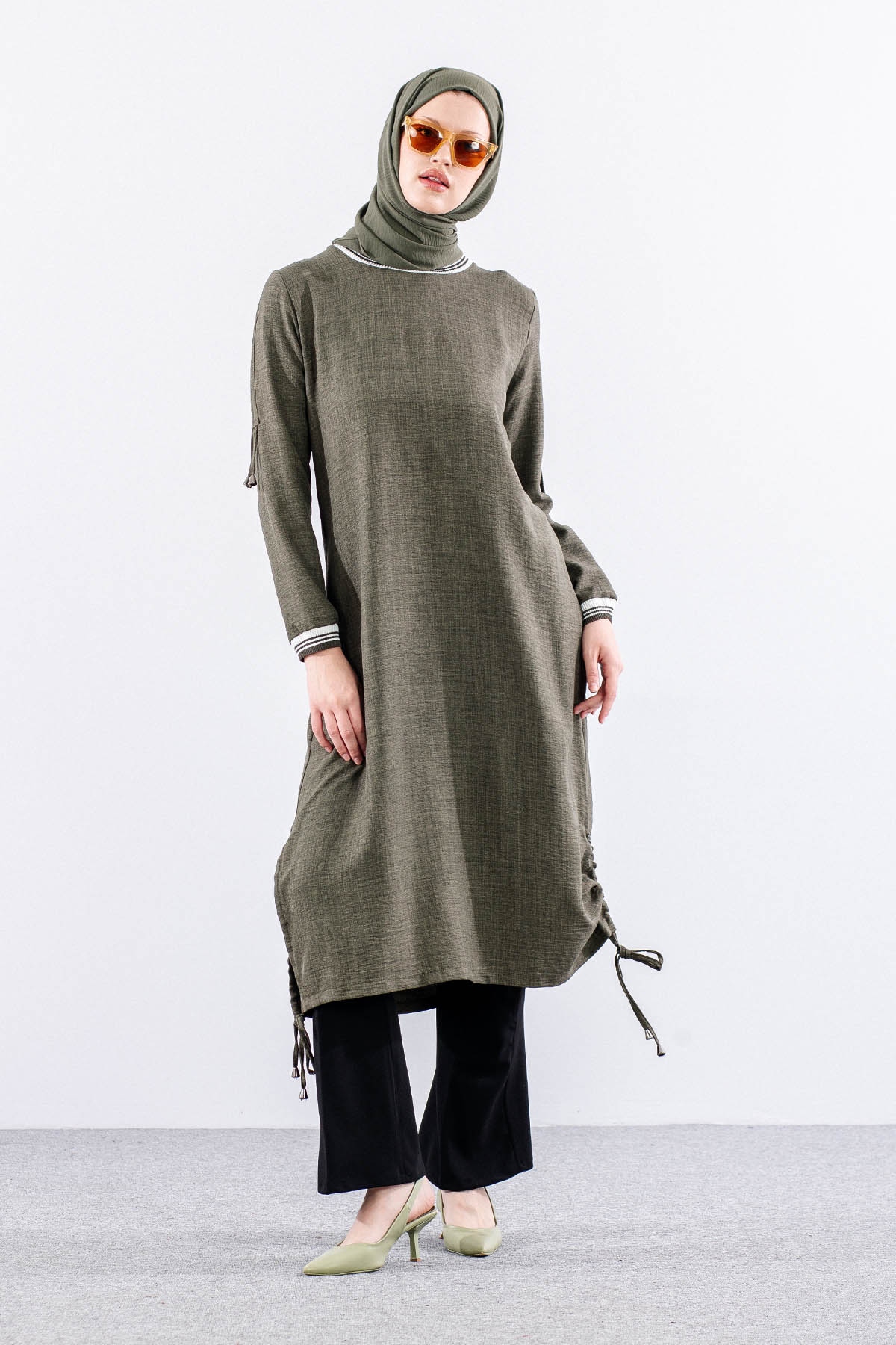 7016 Tunik 2-3-4-5 - Haki - 2