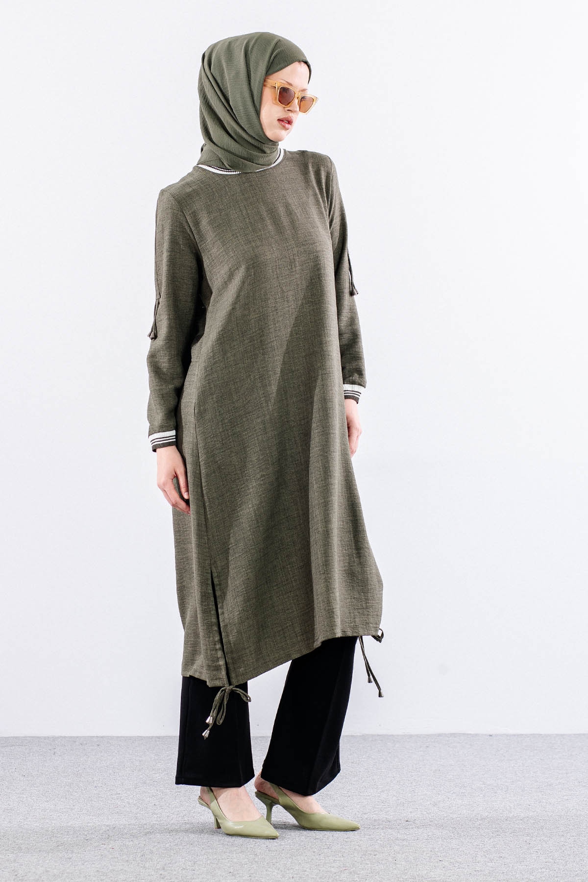 7016 Tunik 2-3-4-5 - Haki - 3