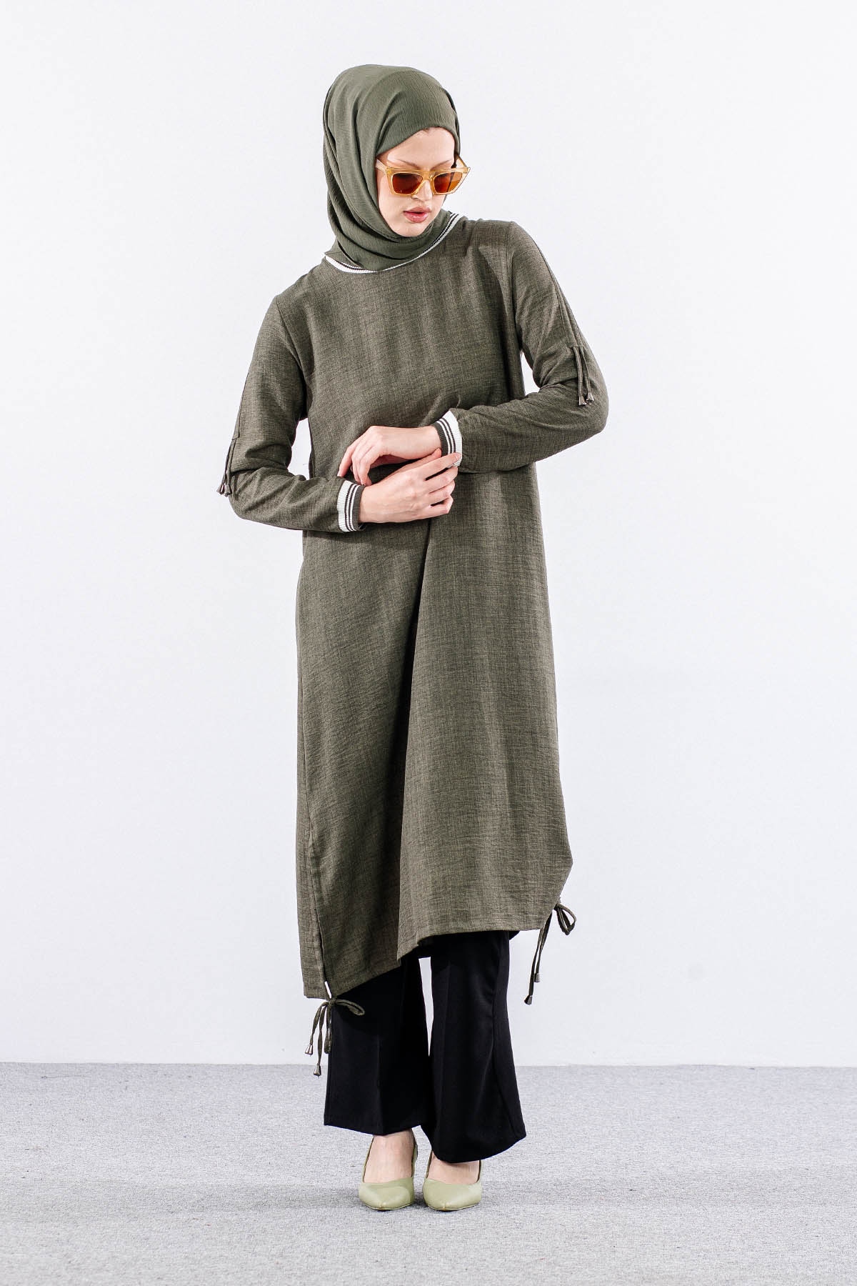 7016 Tunik 2-3-4-5 - Haki - 4