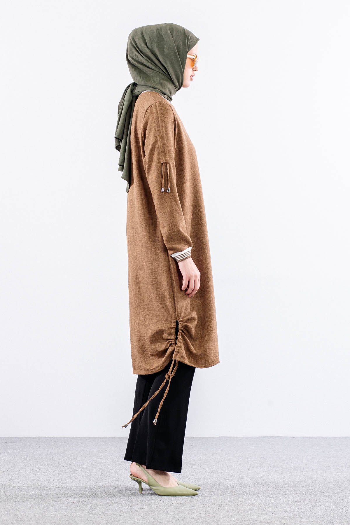 7016 Tunik 2-3-4-5 - Kahve - 4