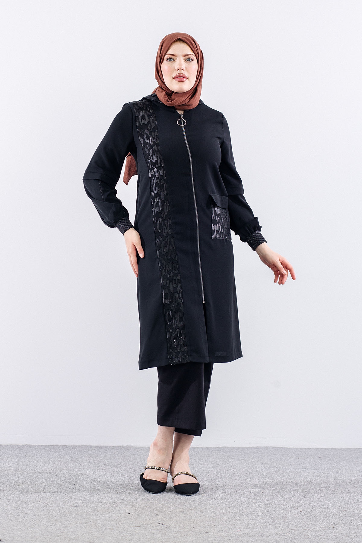 7018 Kaban M-l-xl-2xl şik - Siyah - 1