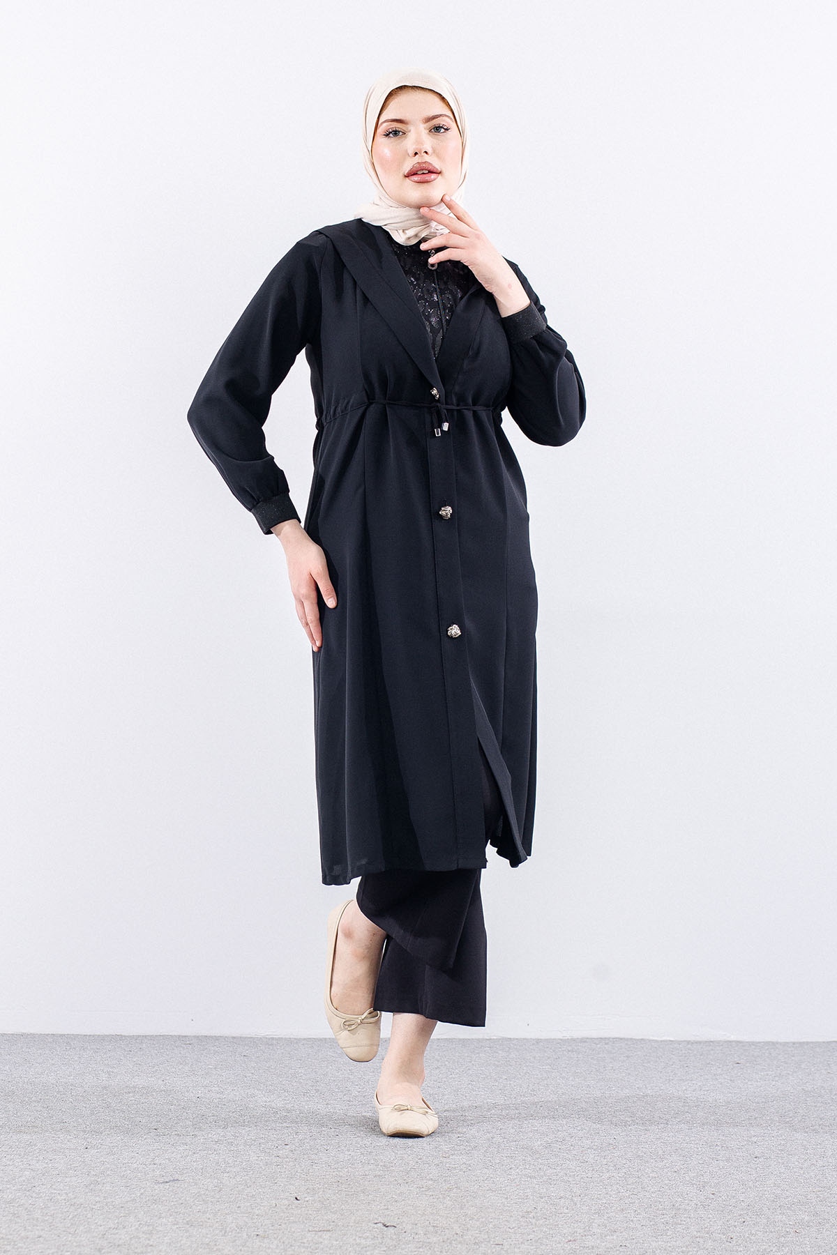 7022 Lt Kap M-l-xl - Siyah - 1