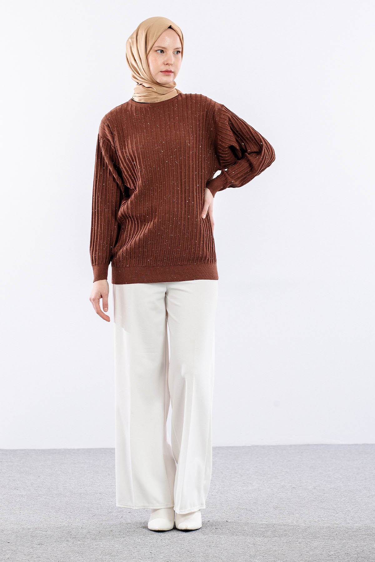 7085 Kazak Tek - Kahve - 1