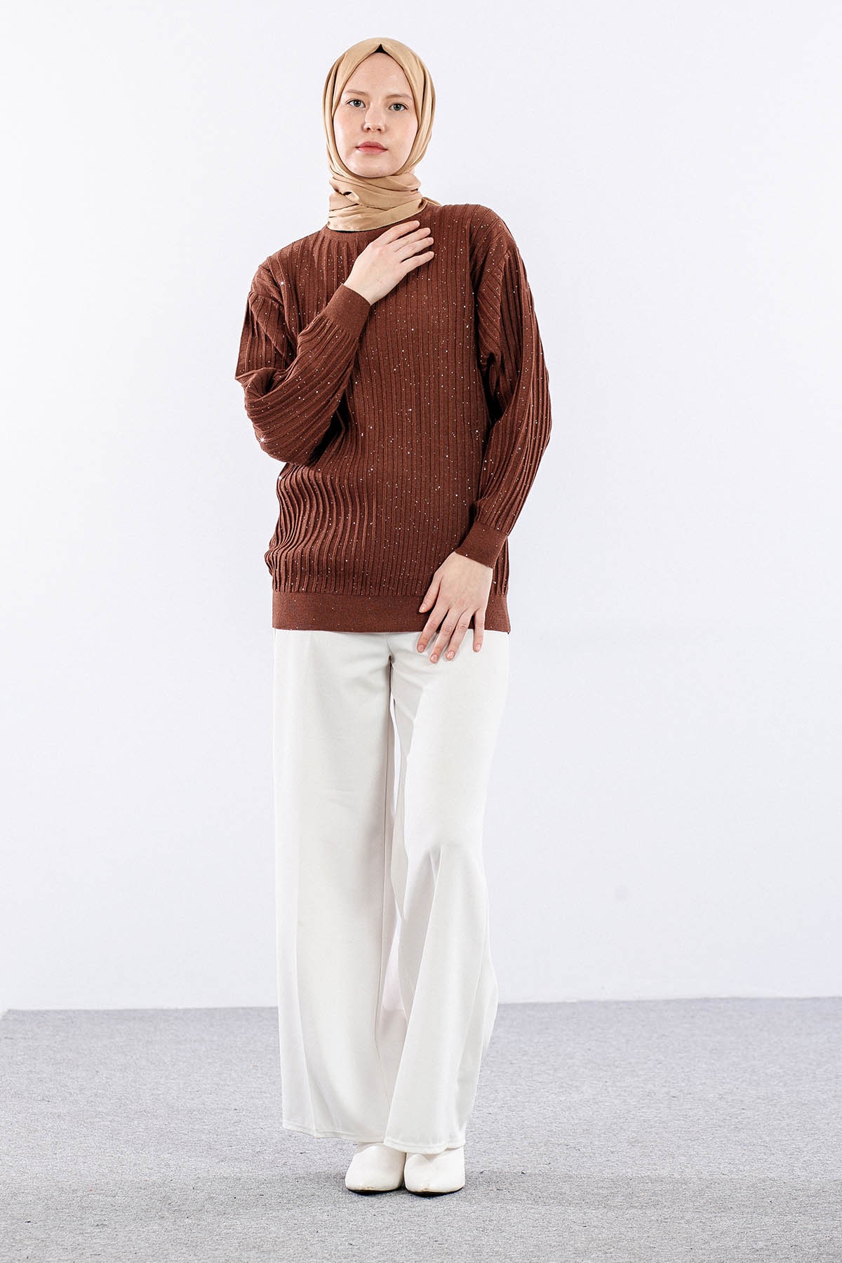 7085 Kazak Tek - Kahve - 3