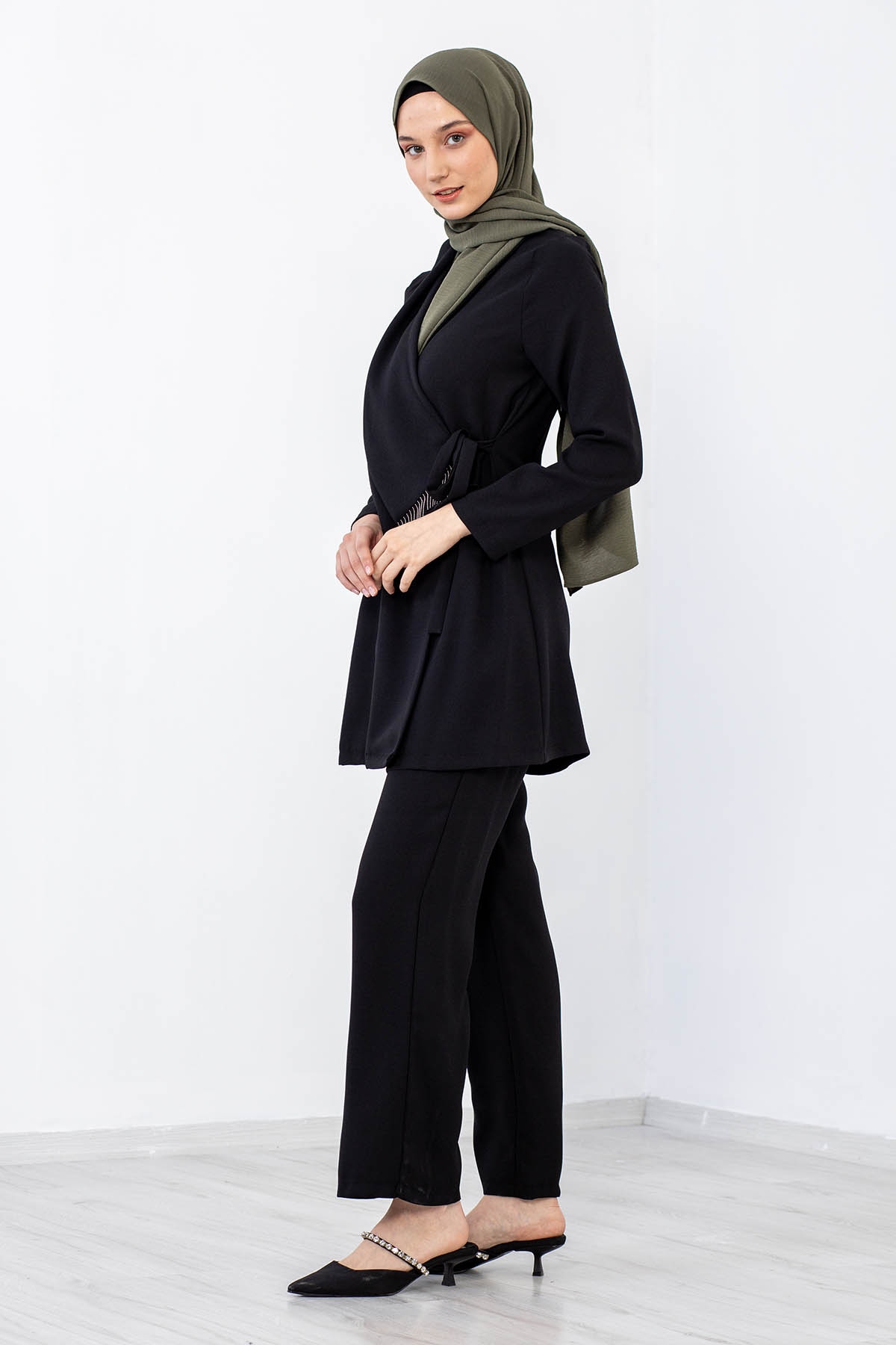 7520 Takim 38-46 Zncr - Siyah - 4