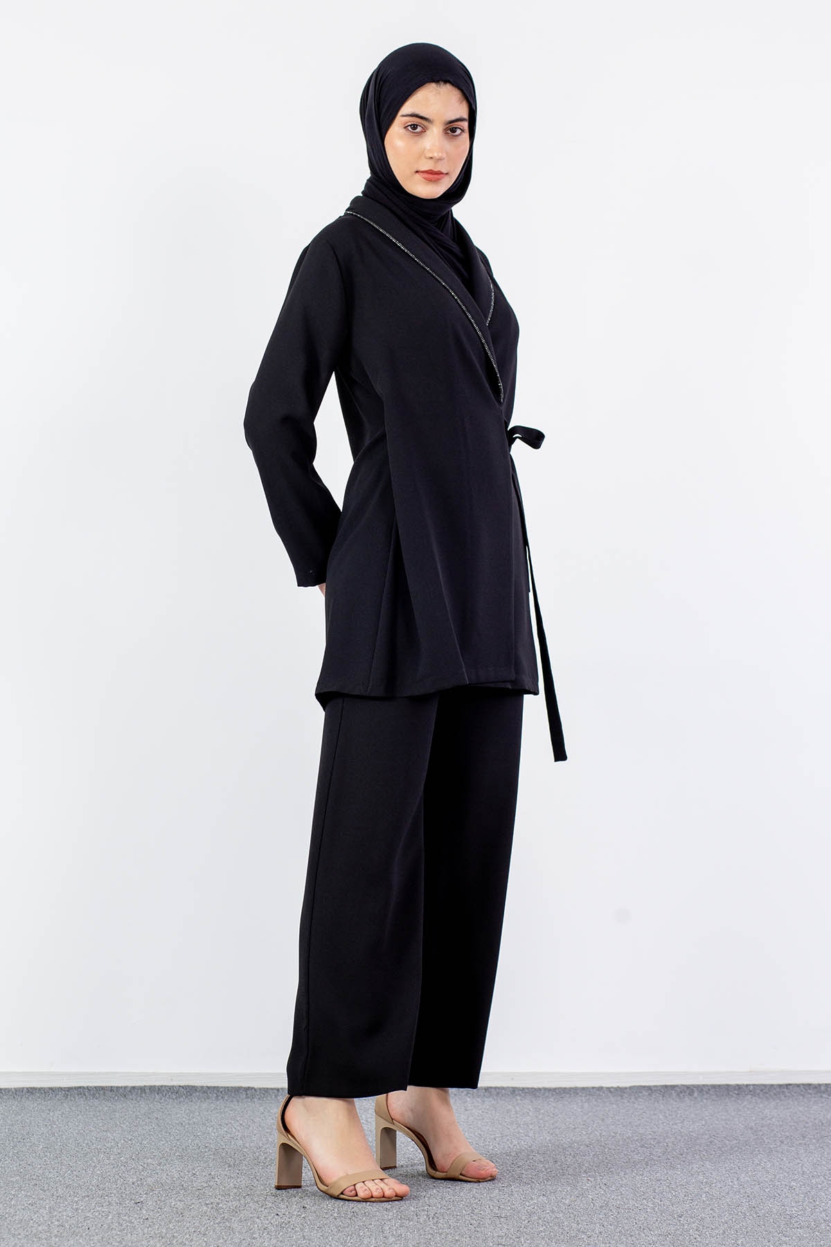 7558 şik Takim 40-48 - Siyah - 3