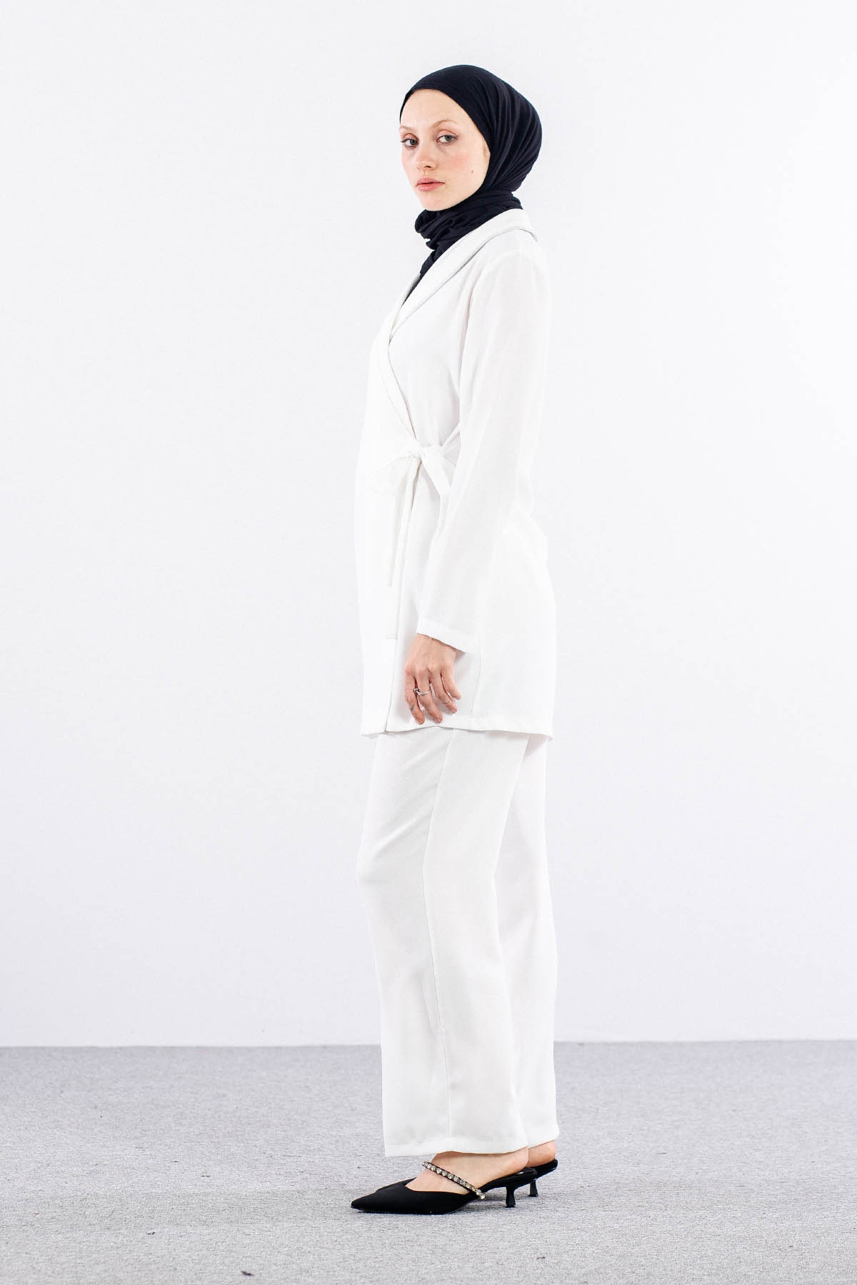 7558 Takim 40-48 - Beyaz - 3