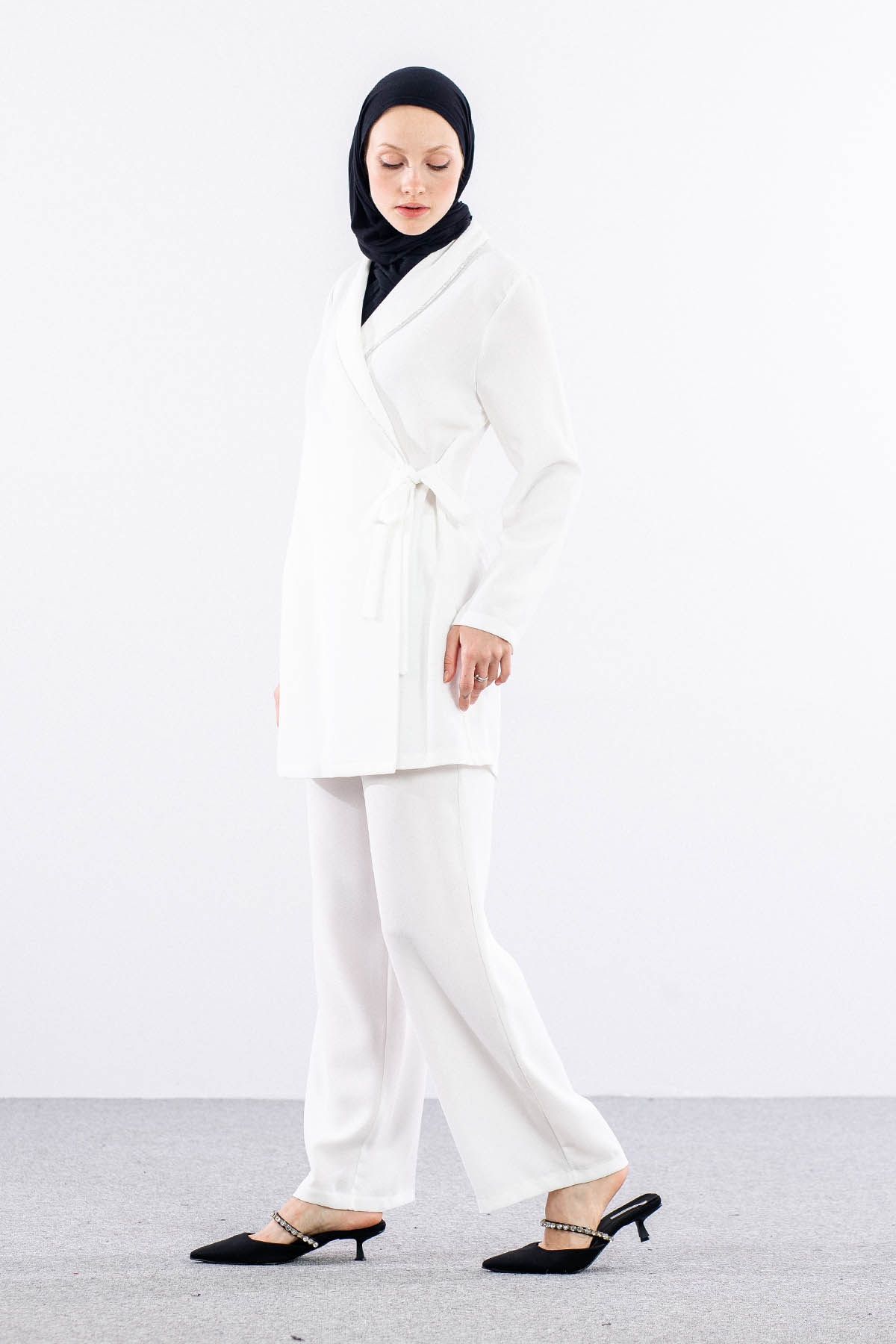 7558 Takim 40-48 - Beyaz - 4