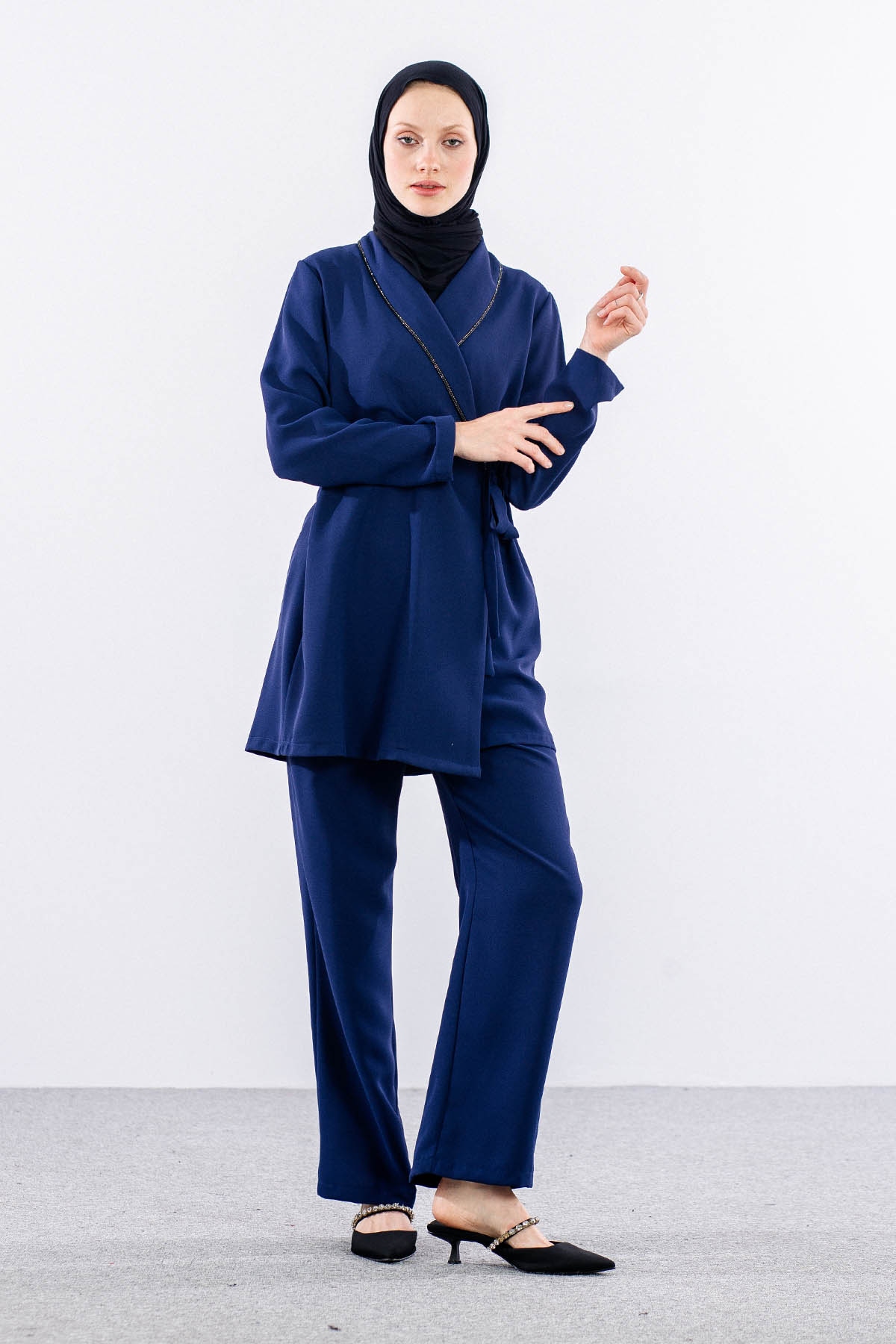 7558 Takim 40-48 - Indigo  - - 2