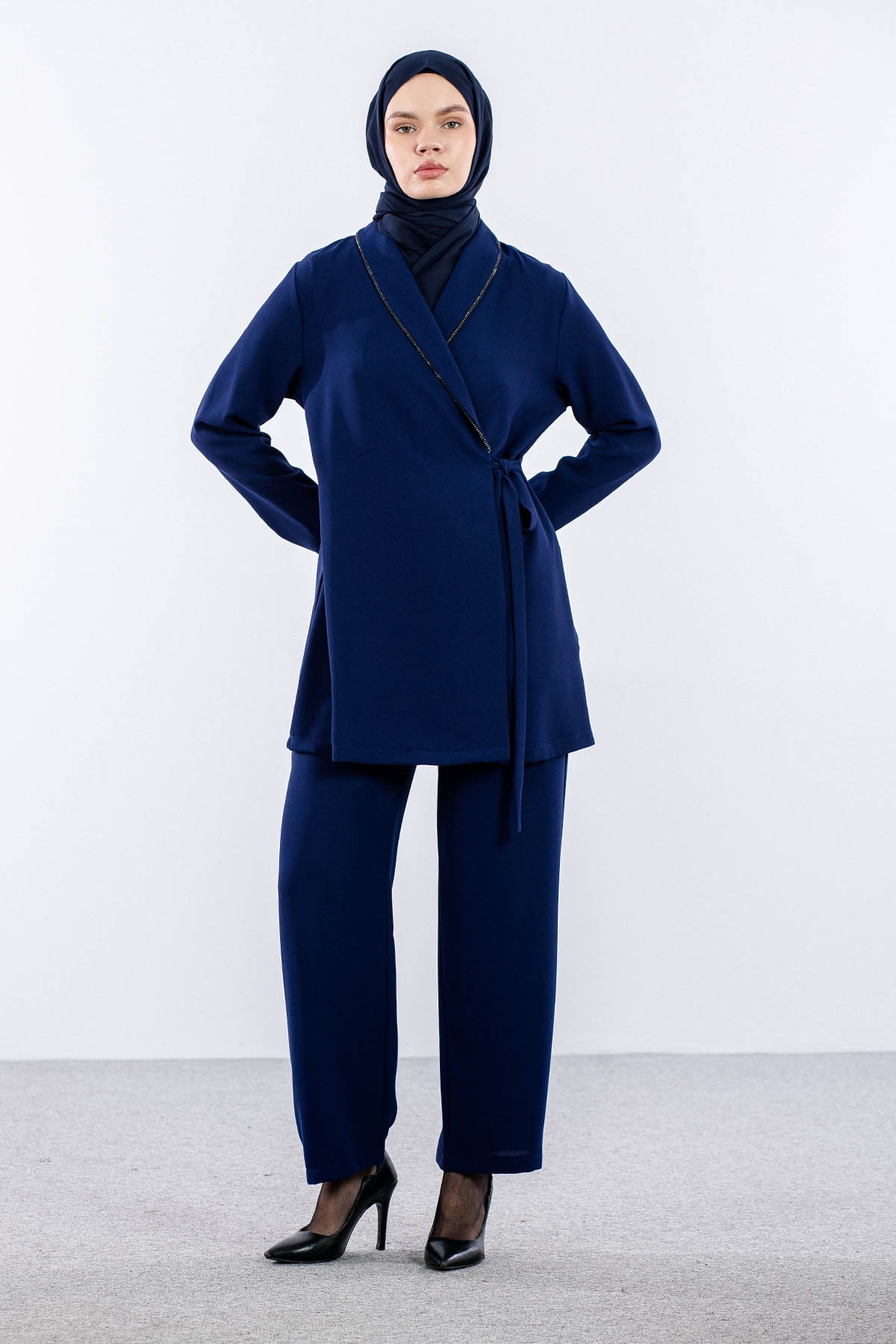 7558 Takim 40-48 Tas Detay - Sax - 1