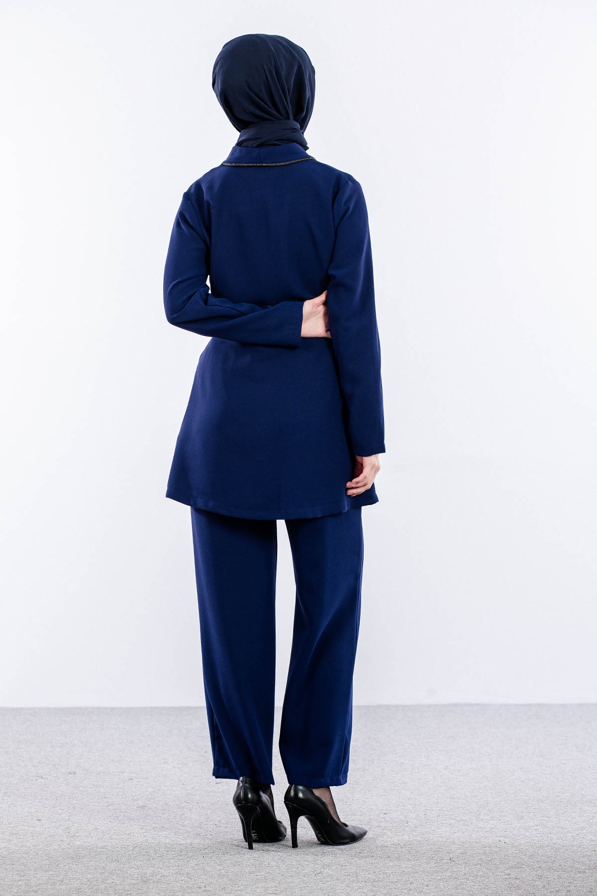 7558 Takim 40-48 Tas Detay - Sax - 5