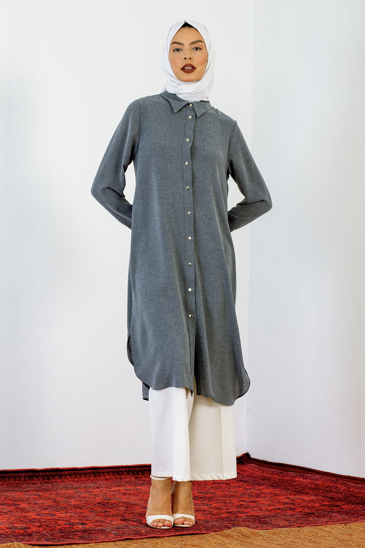 7596 Tunik 40-48 - Antrasit - 1