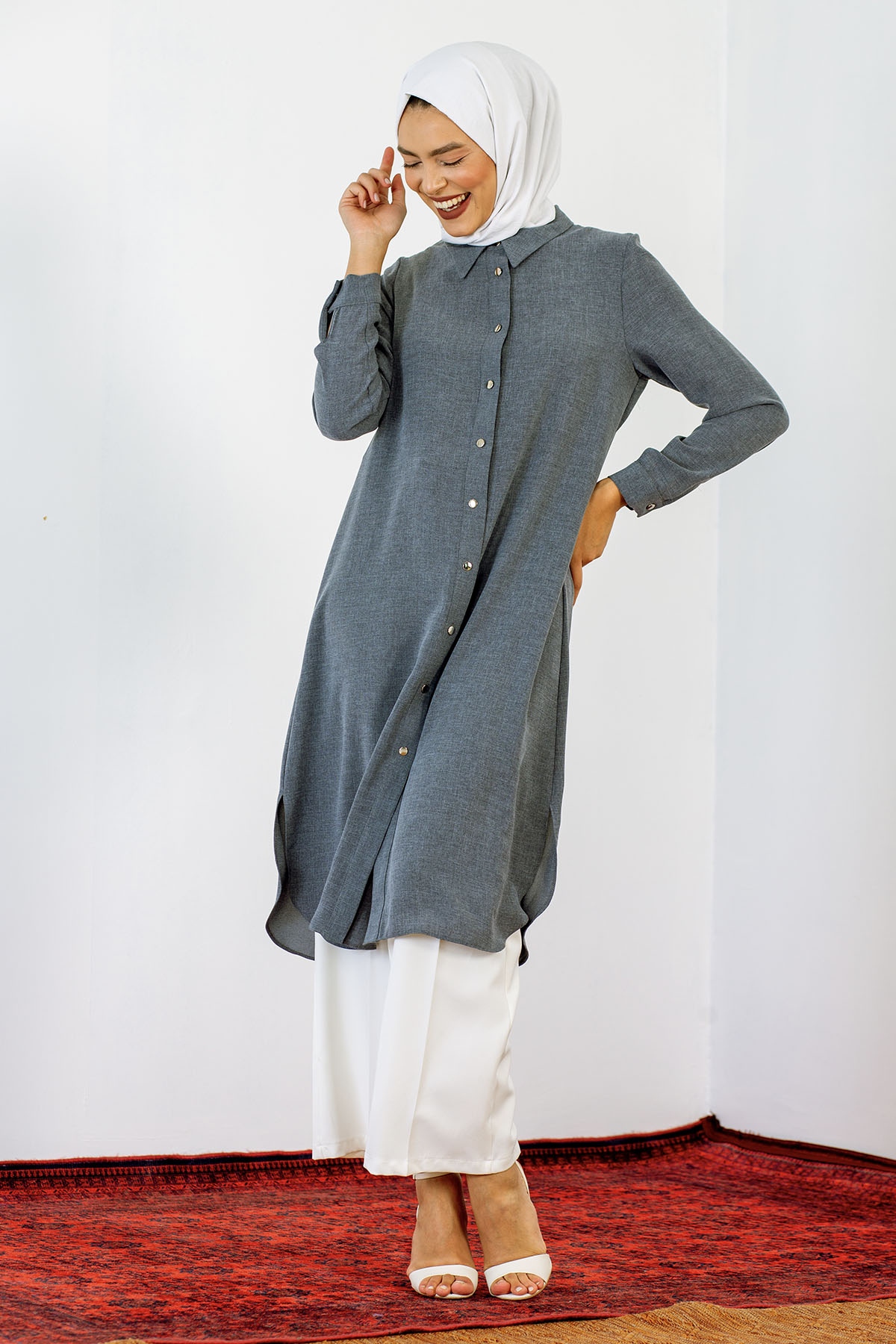 7596 Tunik 40-48 - Antrasit - 3