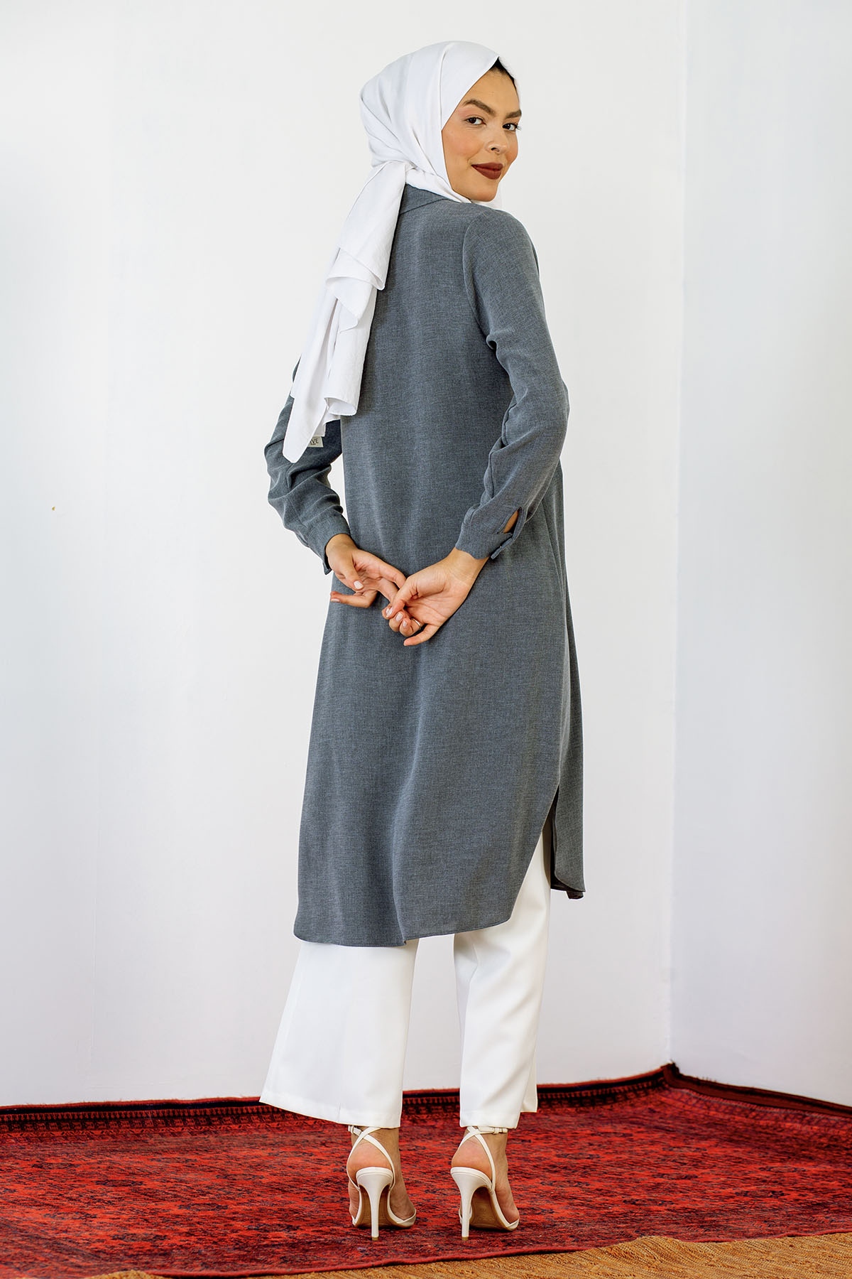 7596 Tunik 40-48 - Antrasit - 4