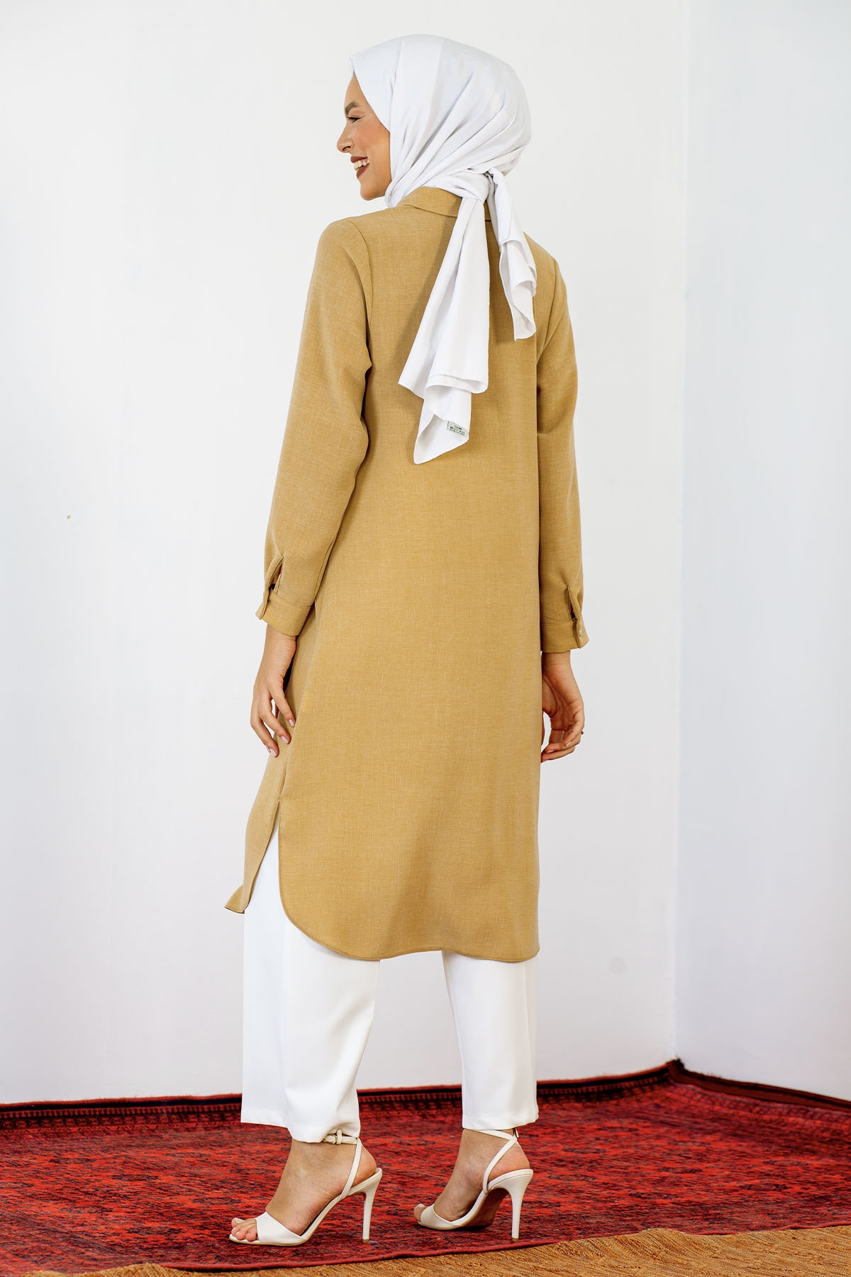 7596 Tunik 40-48 - Bej - 5