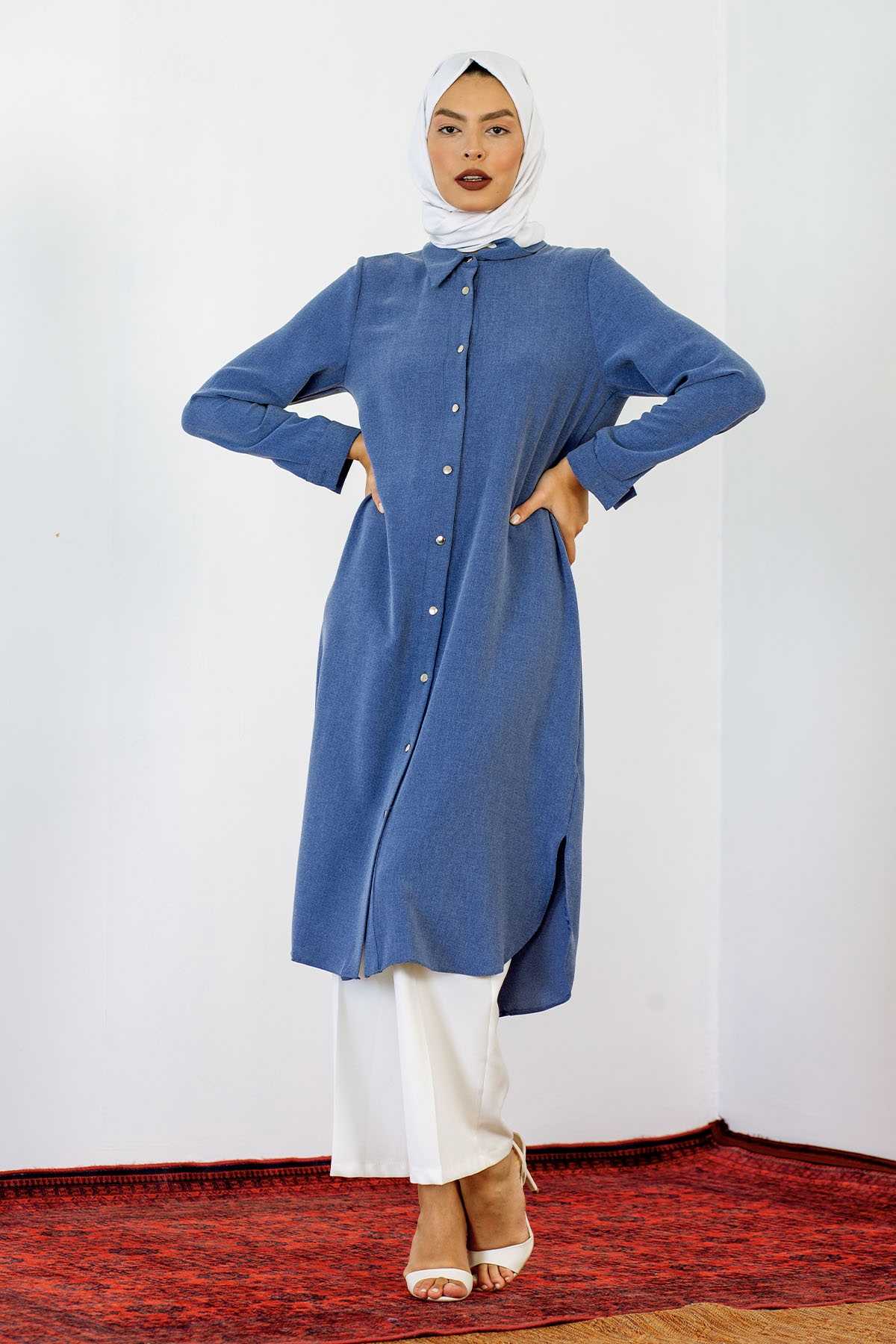 7596 Tunik 40-48 - Sax - 1